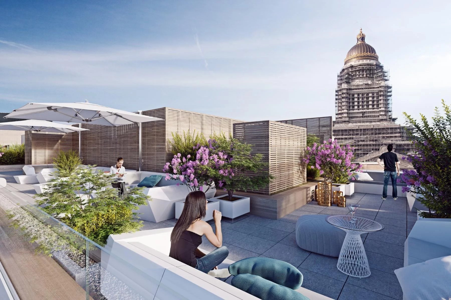 realisatie Palatium - Livraison à l'acte - Bxl Centre