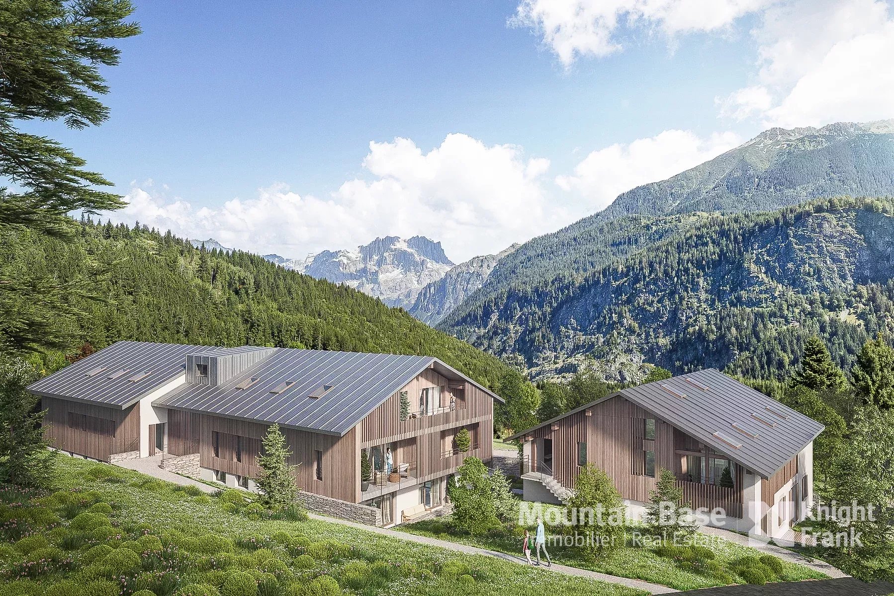Photo of Collines des Chavants, a new build project in the Les Chavants sector of Les Houches