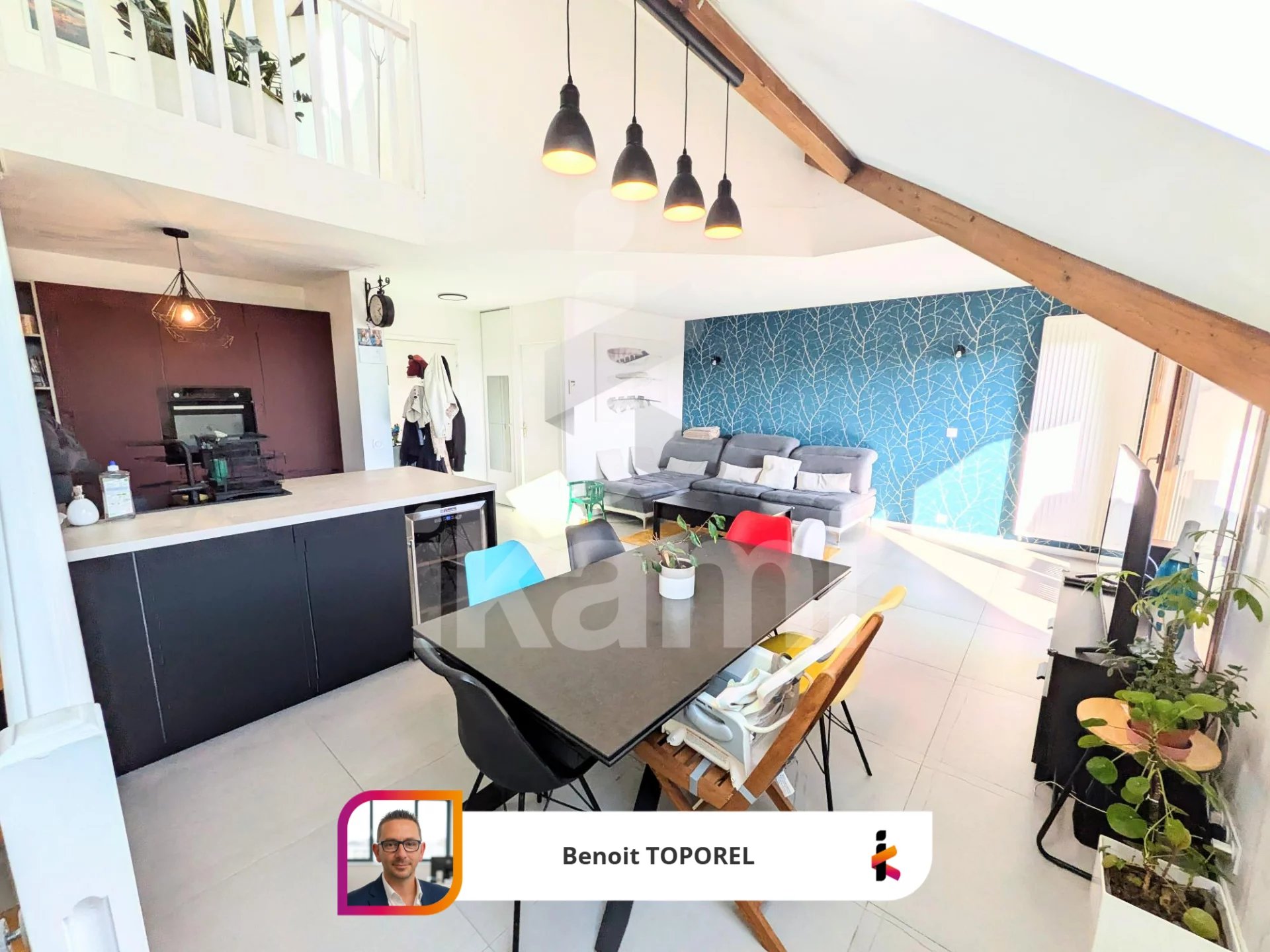 APPARTEMENT T4 EN DUPLEX SUR LES HAUTEURS D'ANNECY