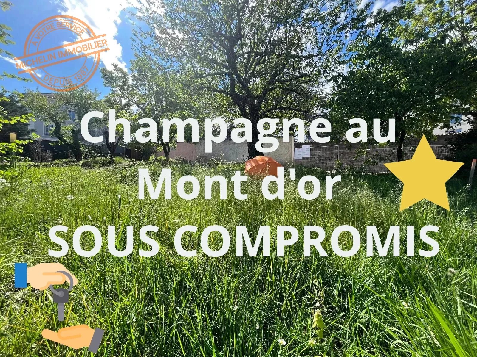 Vente Terrain constructible Champagne-au-Mont-d'Or