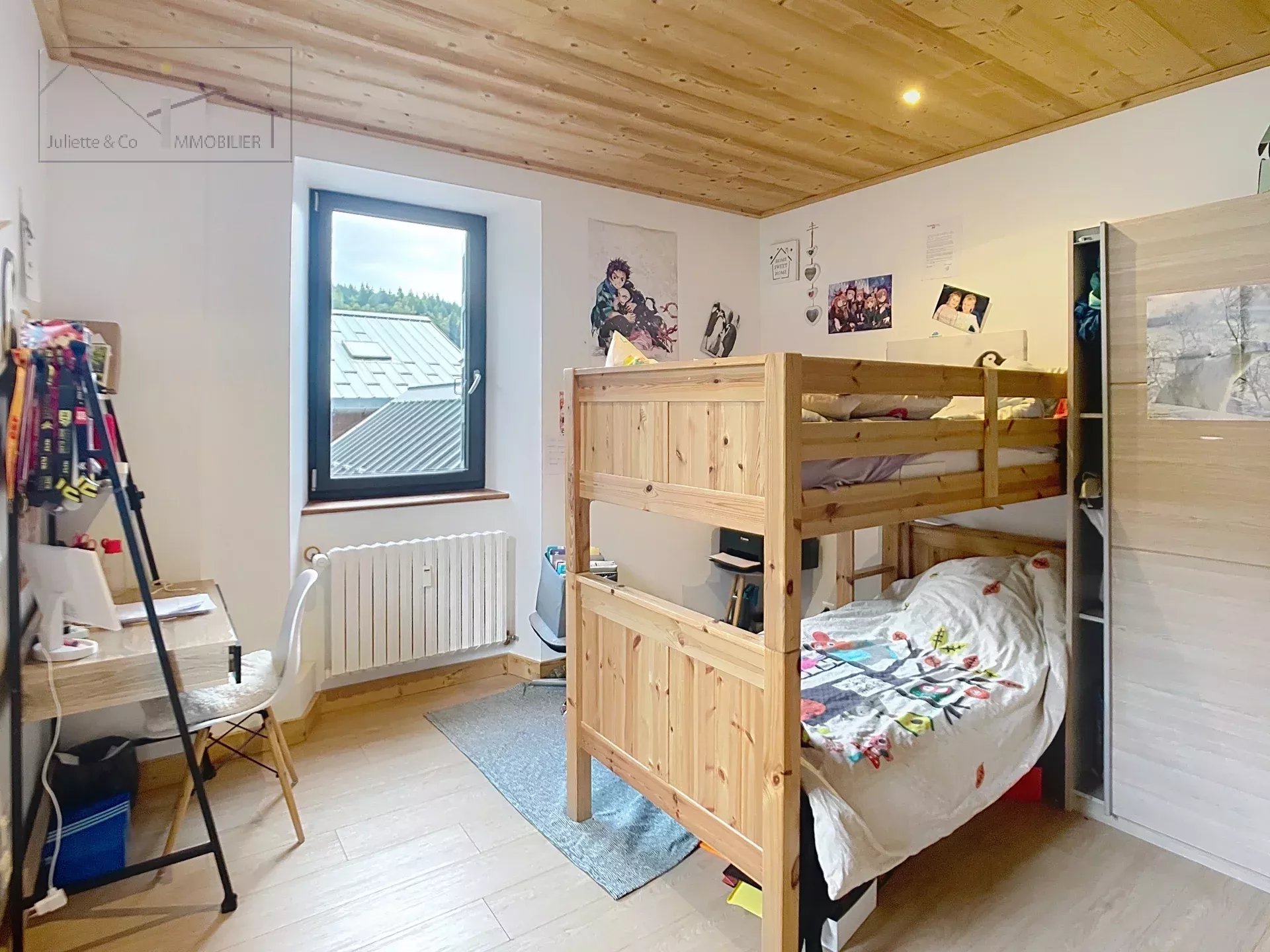 Photo of 260 m² former school converted into 3 furnished apartments in Les Houches