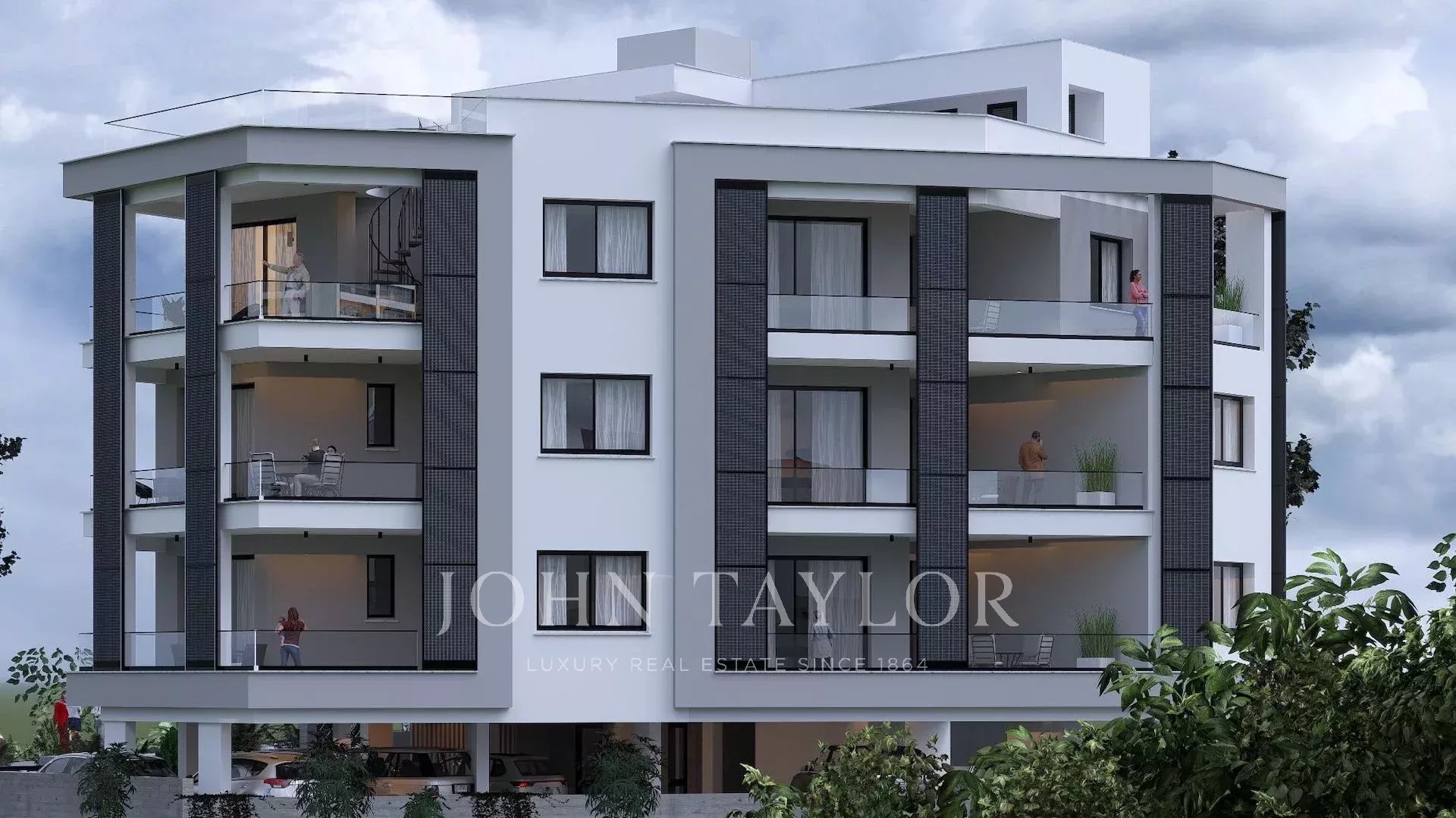 Mieszkanie 2 pokoi 75 m² Demos Agiou Athanasiou, Cypr