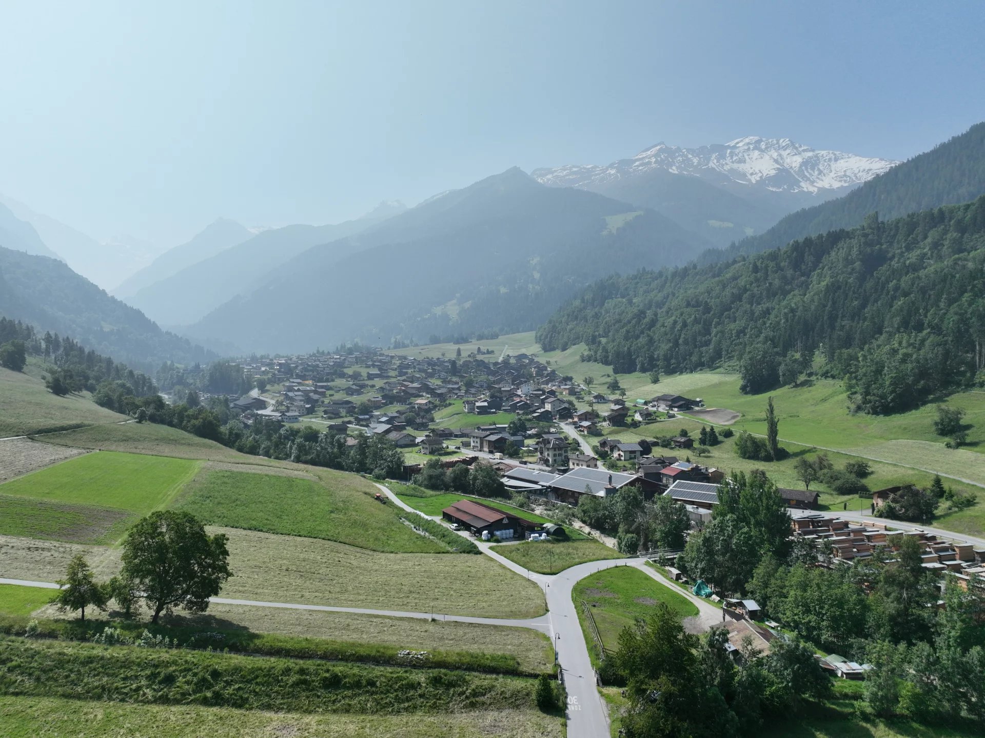 Propriété scindée en deux appartements