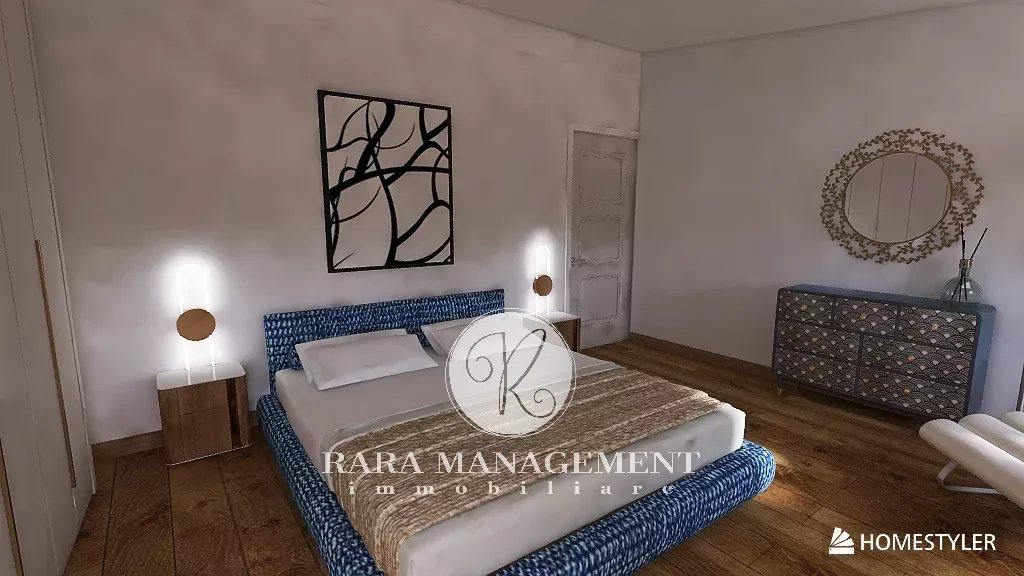 Render secondo piano camera da letto