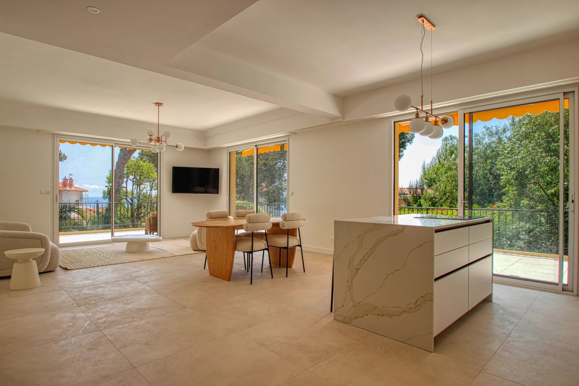 CAP D'AIL "MALA" - 4P 112M² | TERRASSE 95M² | GARAGE | PISCINE
