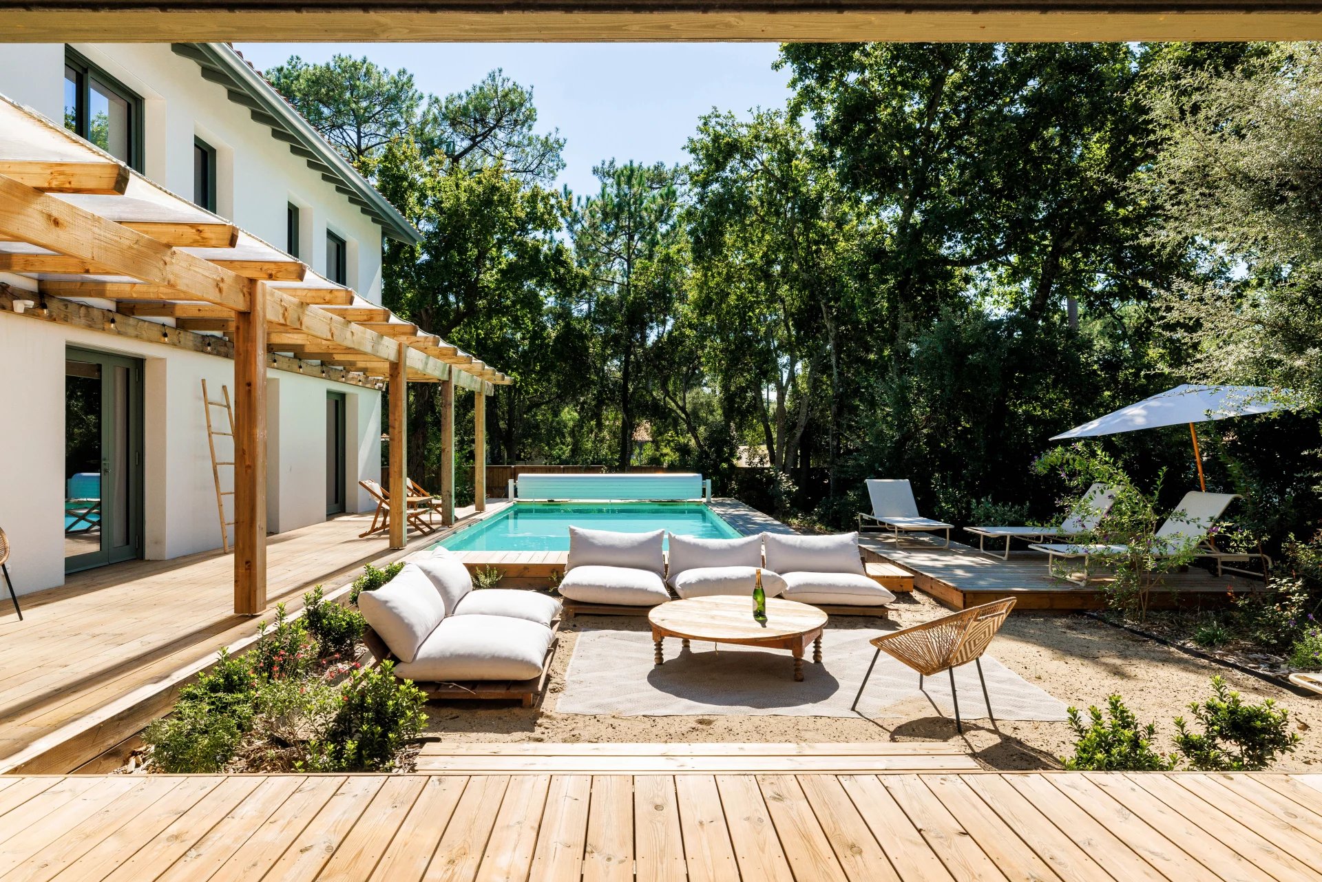 SOLÉA - Contemporary villa with walking distance to the Estagnots Beach, with heated swimming pool - Seignosse - picture 2