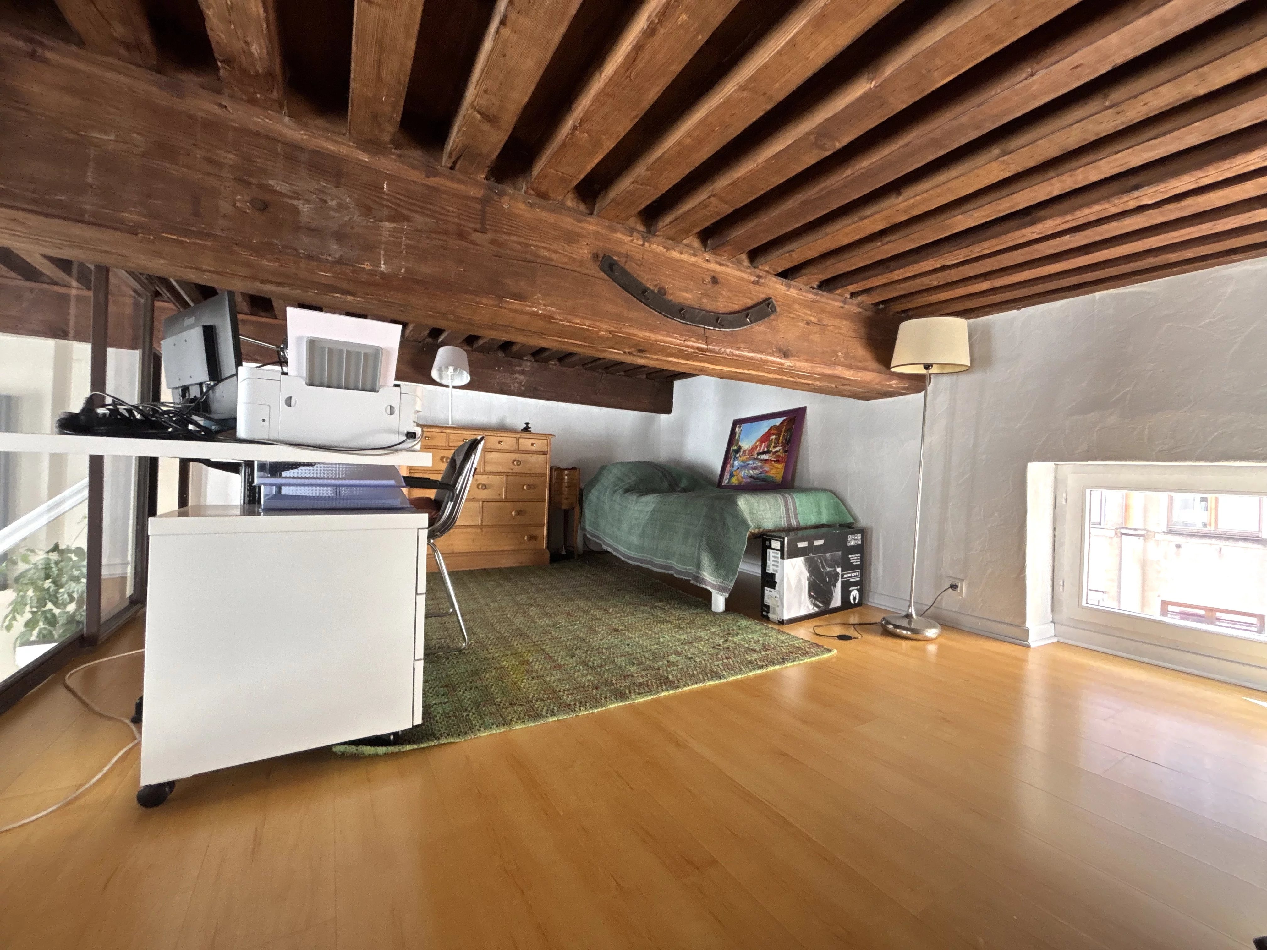 LYON 4  À deux pas du Gros Caillou : CHARME CANUT de 49,39 m² et 76,30 m² au sol — photo 8