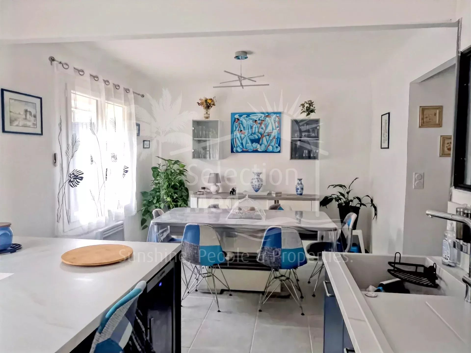 Bas de villa T3/T4 avec grand jardin privatif