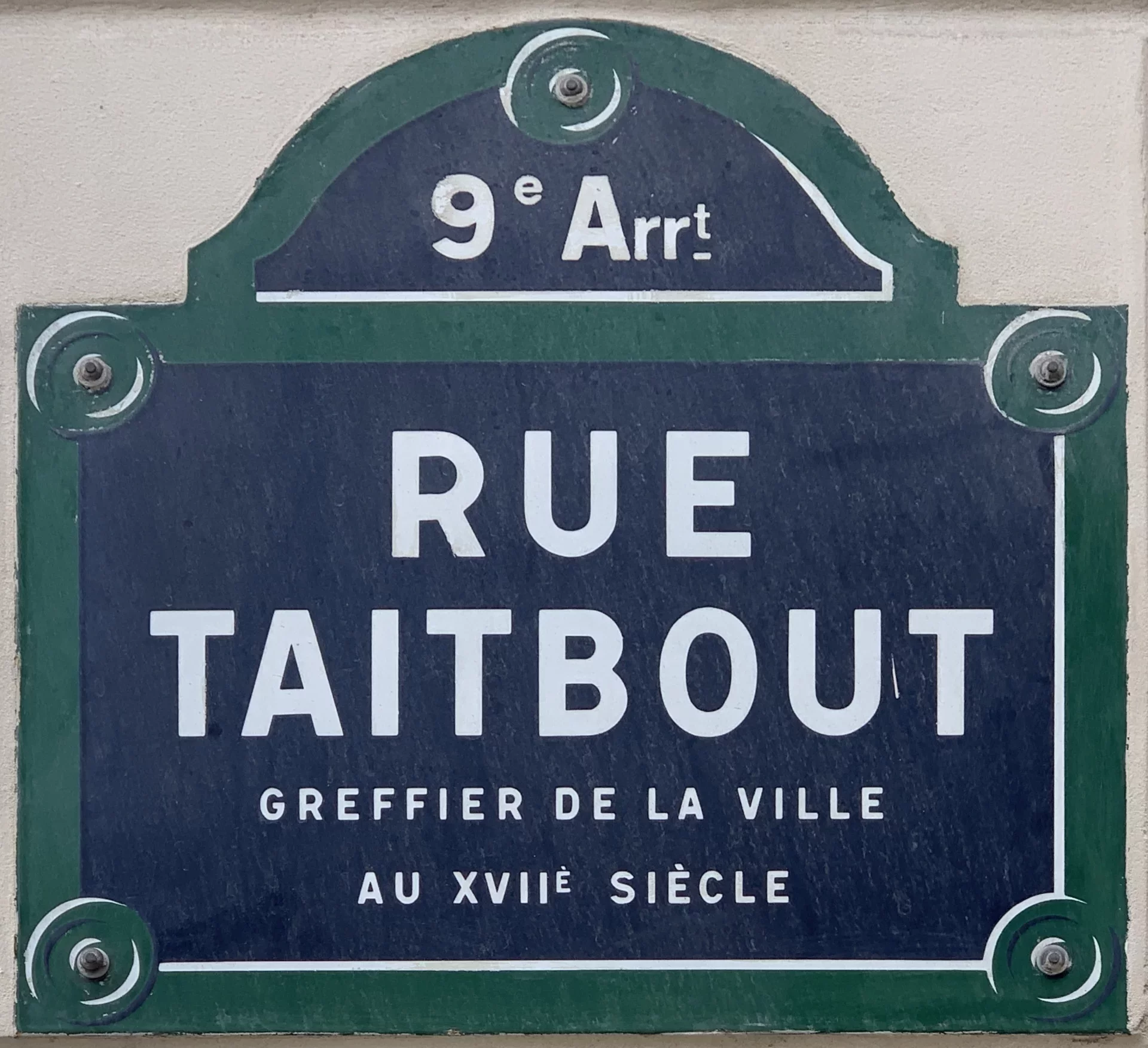 Paris 9e - TAITBOUT / AUMALE