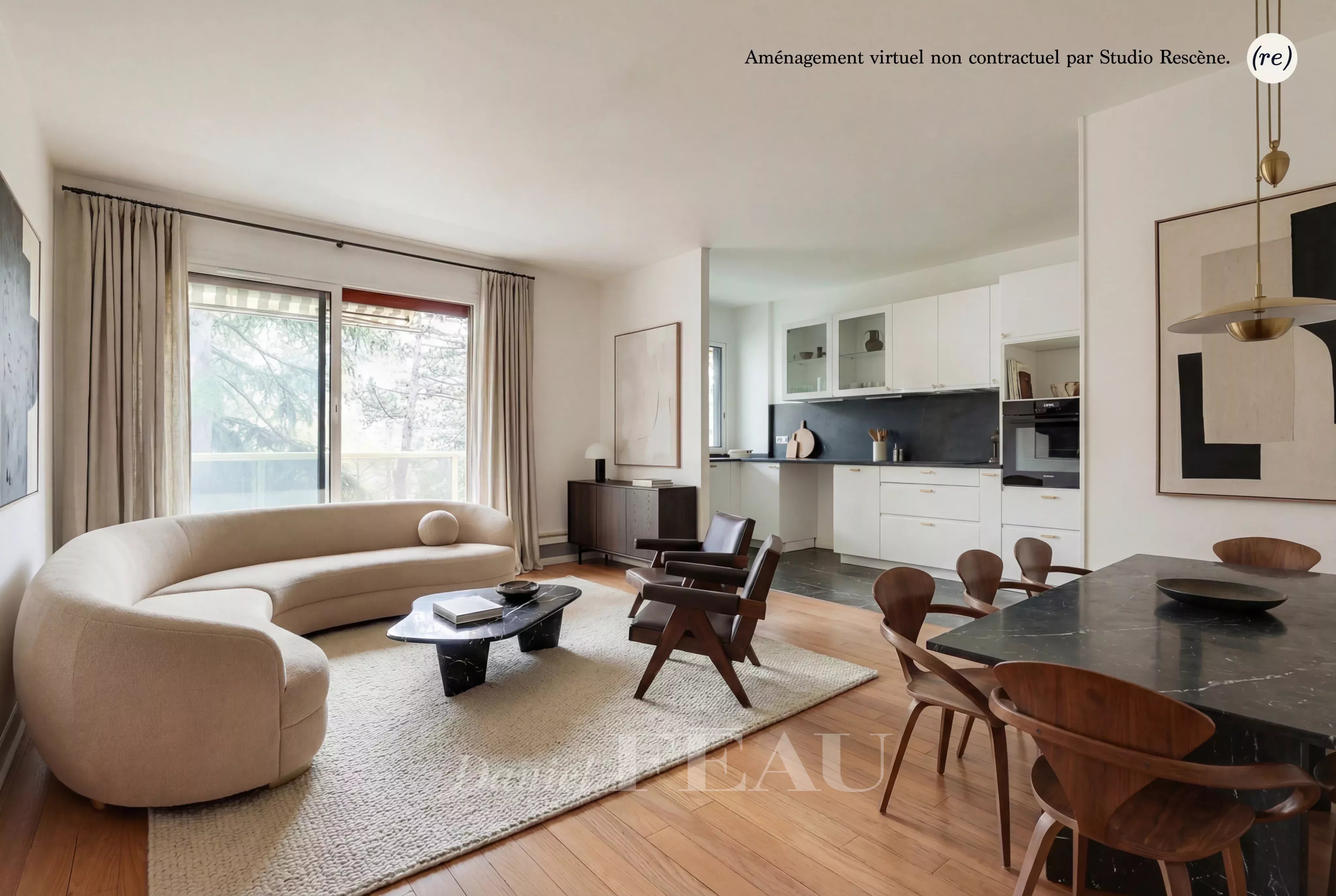 Saint-Cloud  - A bright 2-bed apartment with a balcony