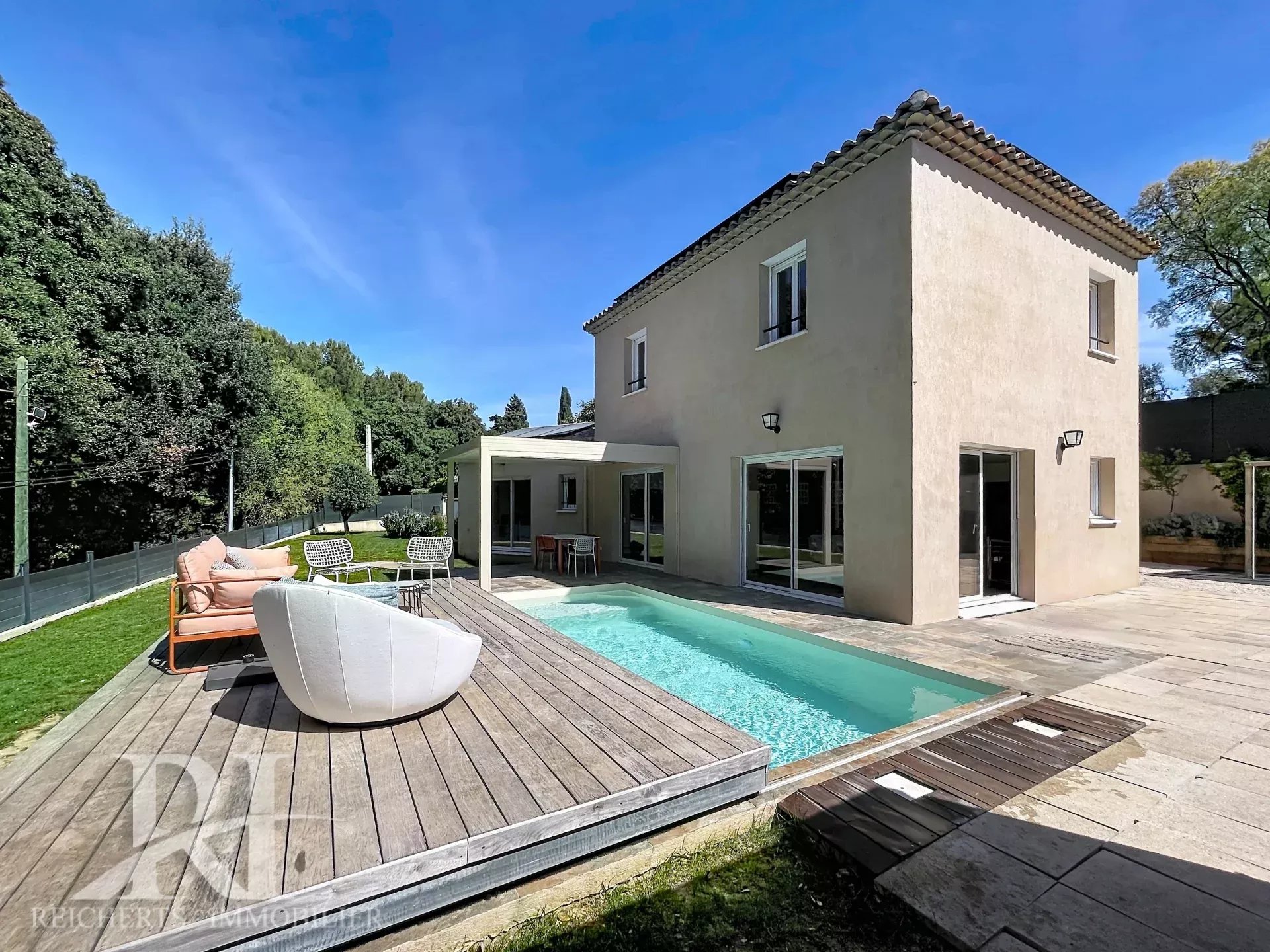 Grasse Saint Jacques Villa 5p 128m2 avec piscine chauffée