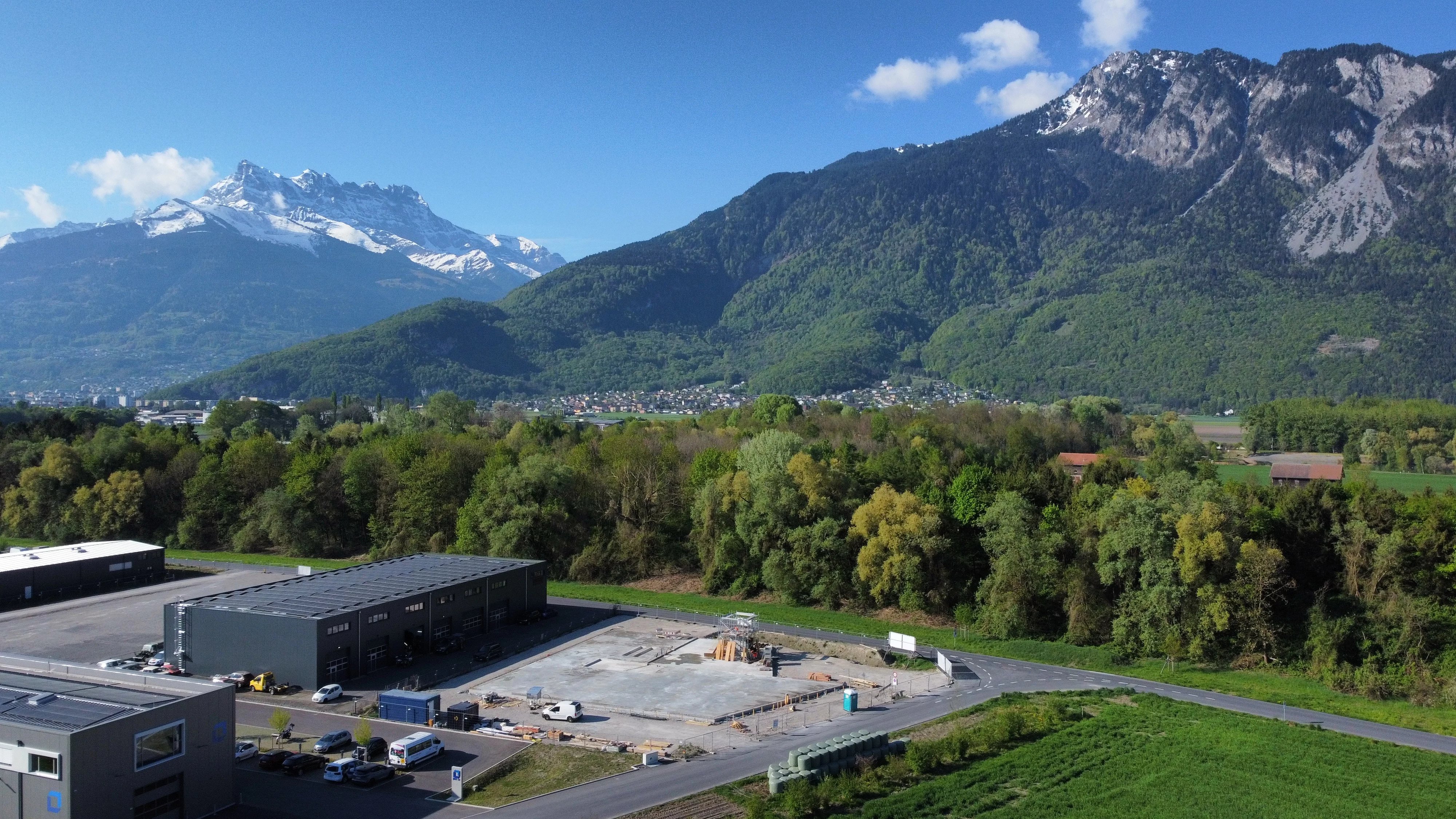 Chantier ouvert - Espace de bureau moderne