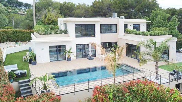 Cannes Modern Sea View Villa for sale with Pool — photo 3