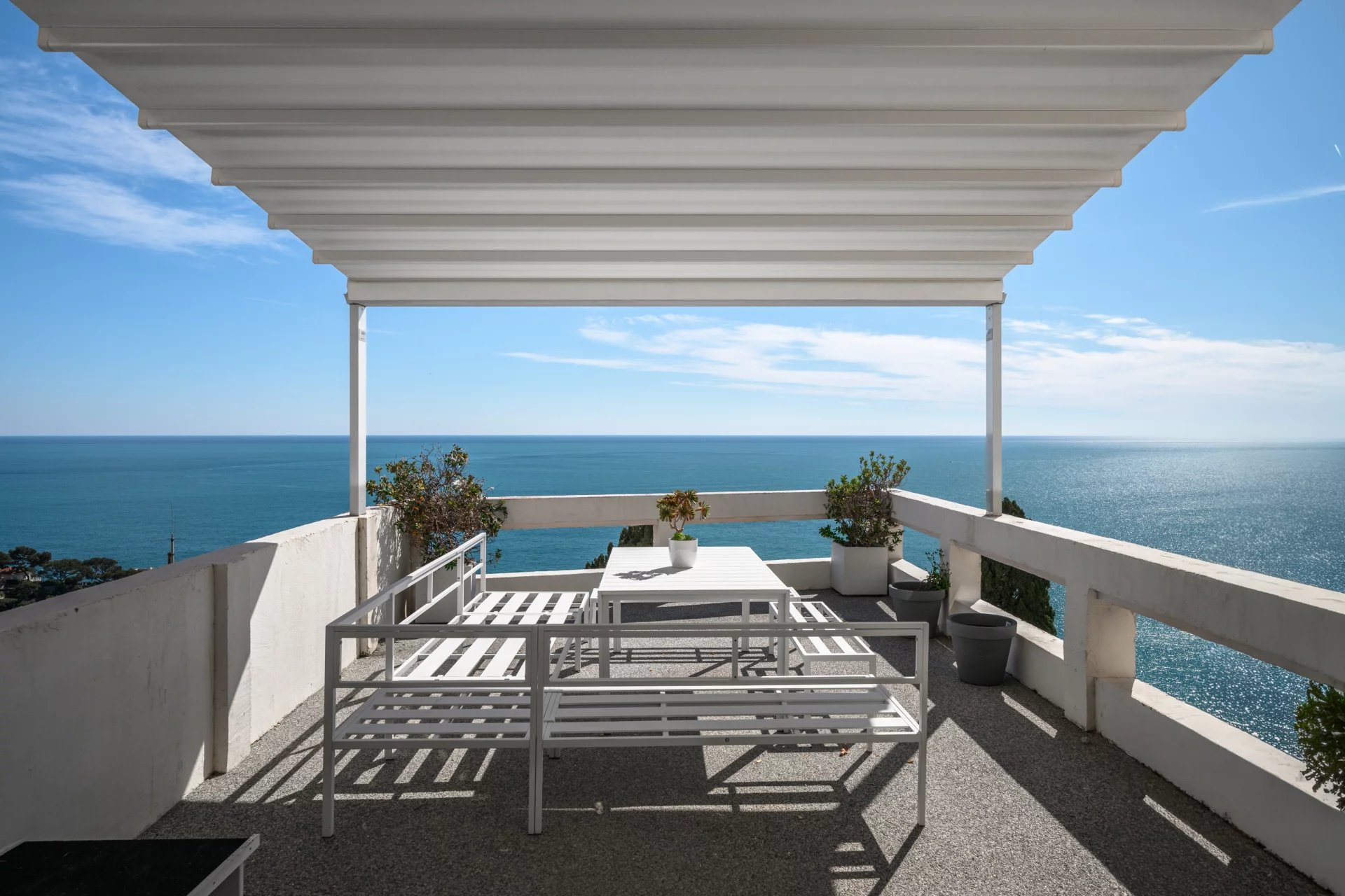 CAP D’AIL | 2-BEDROOM APARTMENT | 80 sqm | PANORAMIC SEA VIEW