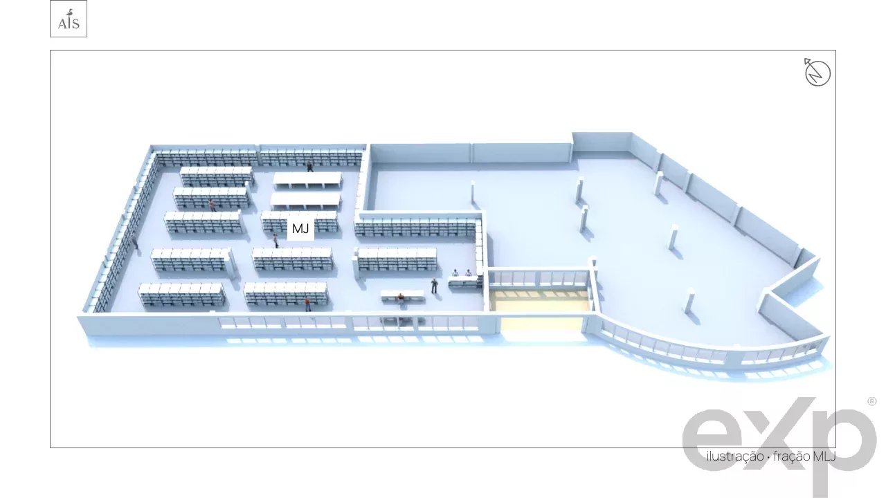 Combined Property: Warehouse/Commercial Space with exclusive access to a 25 space garage 8300-016 image 20