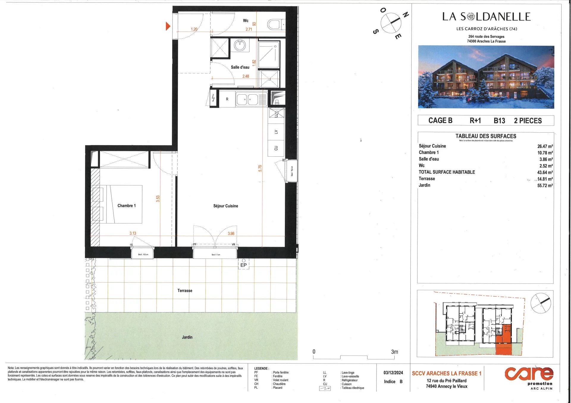 Vente Appartement Les Carroz d'Arâches