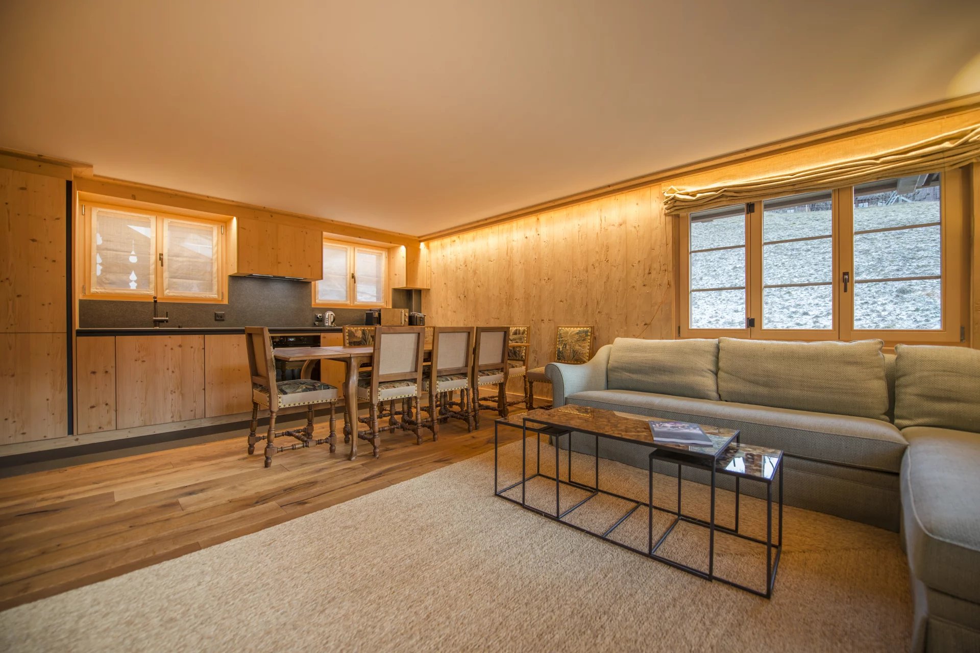 Modern apartment for rent in the heart of Gstaad