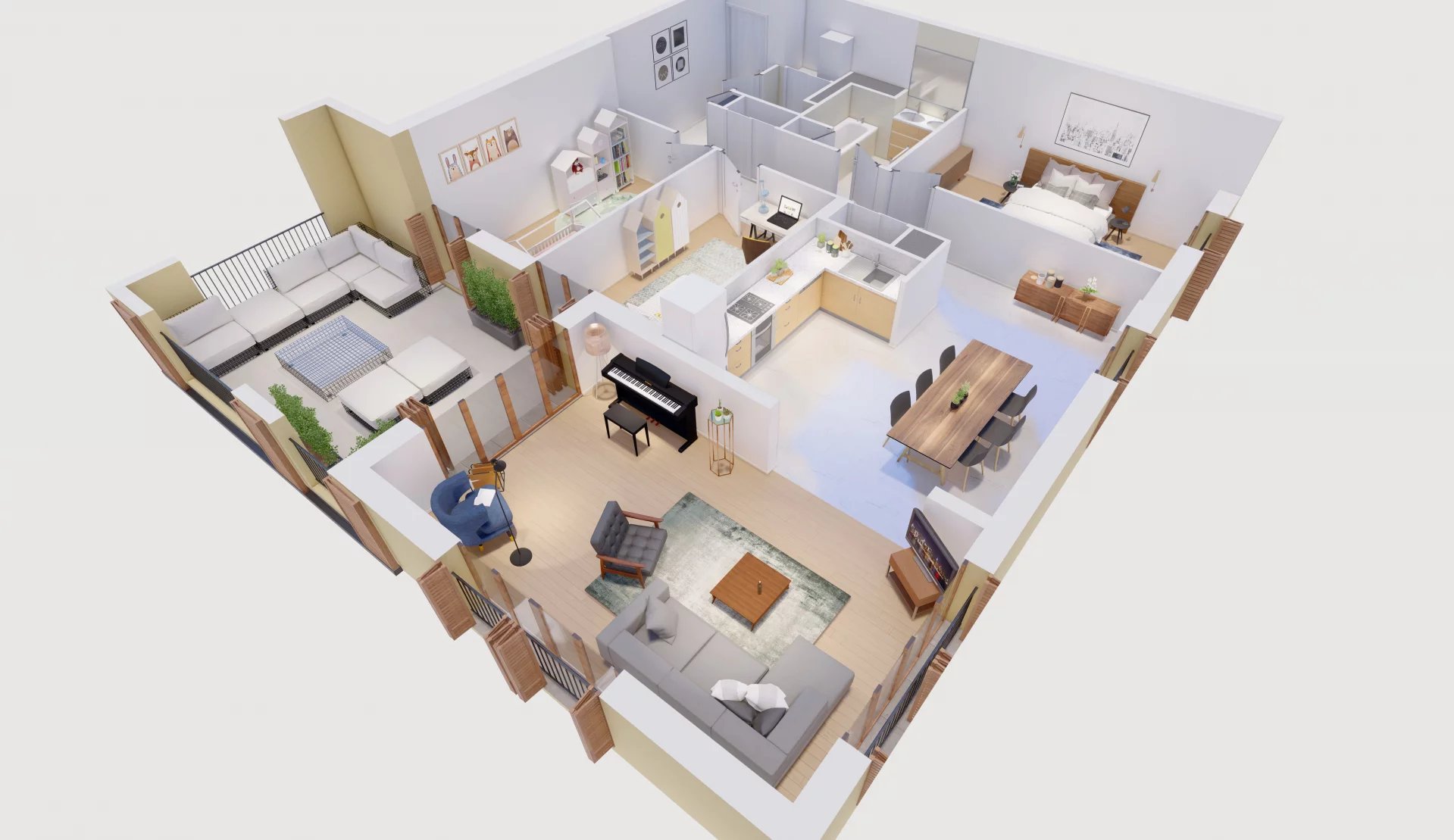 Appartement T4  - Albigny-sur-Saône