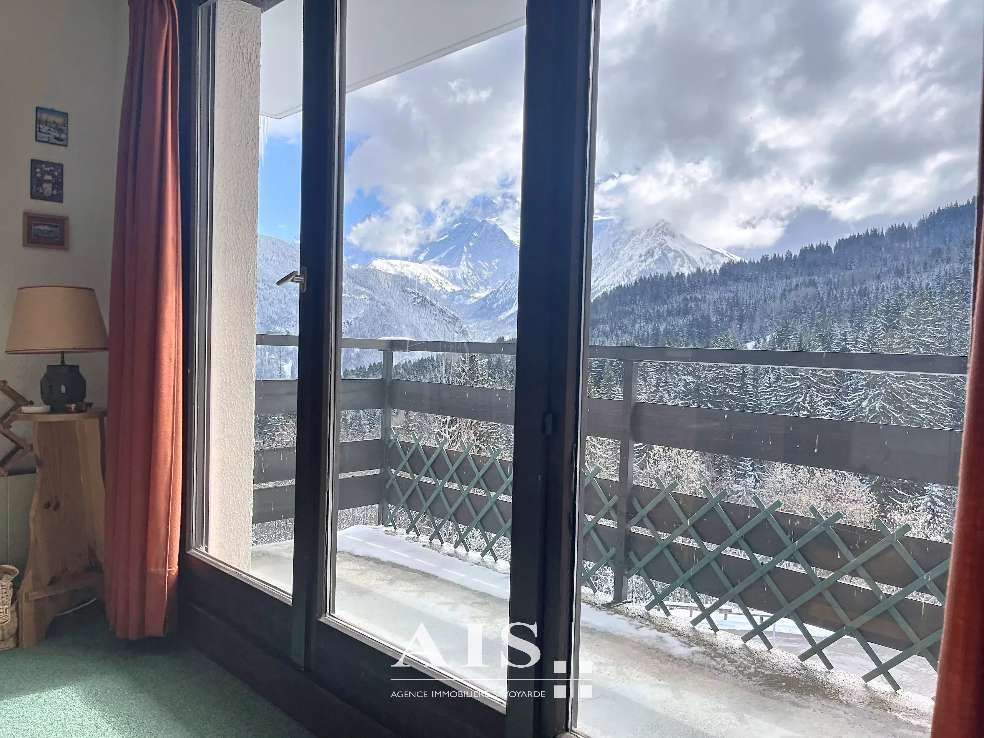 Charmant appartement 3 pièces avec vue Mt Blanc