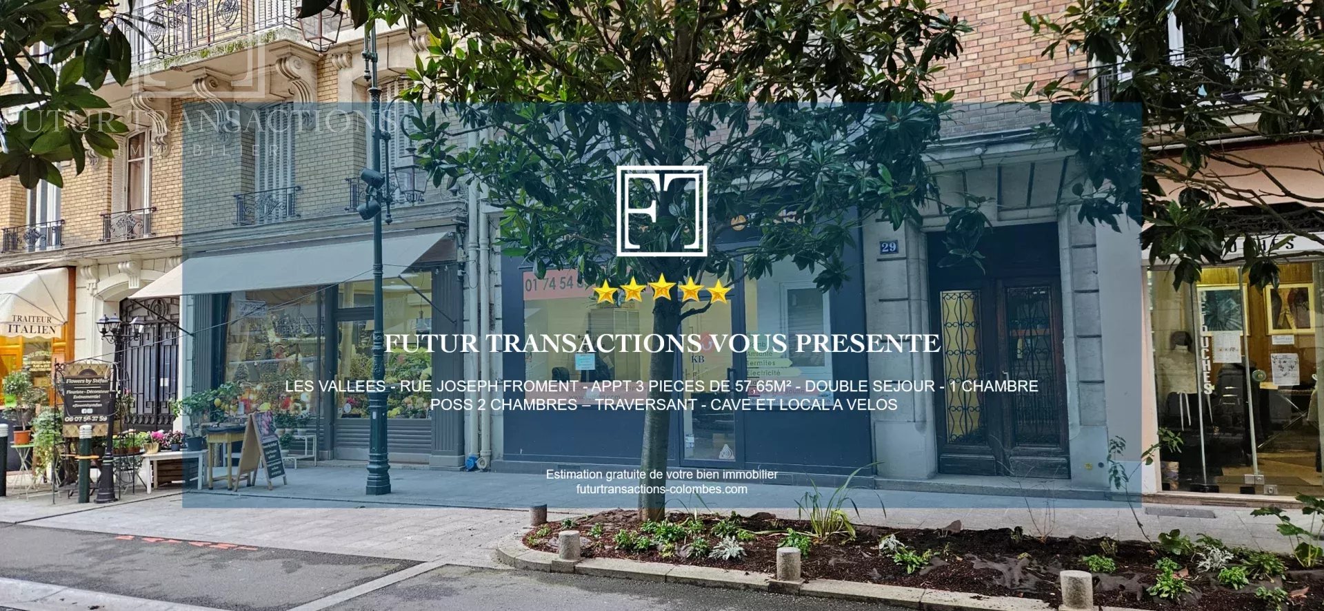 Agence immobilière de FUTUR TRANSACTIONS COLOMBES