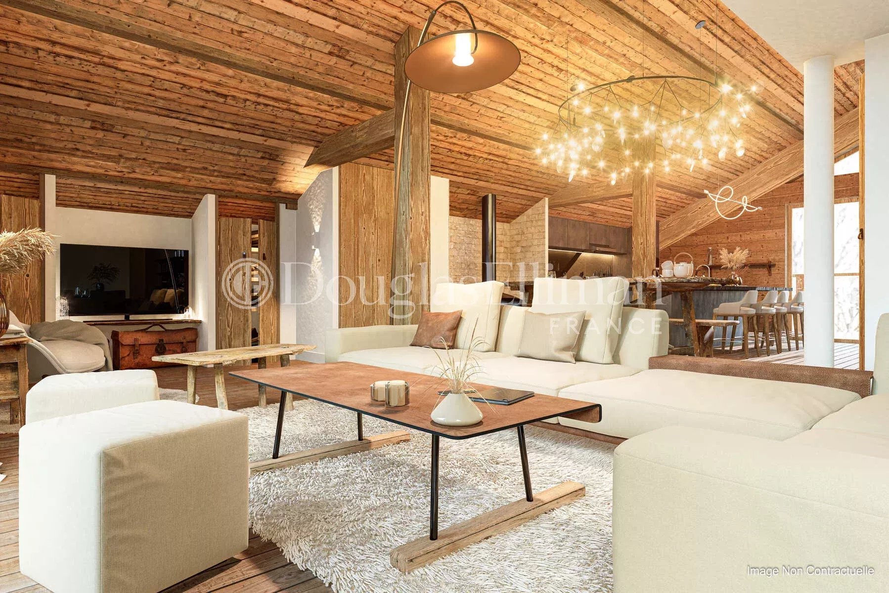 CHÂTEL – Un grand appartement penthouse de 3 chambres en duplex dans le centre de Chatel - Image nᵒ3