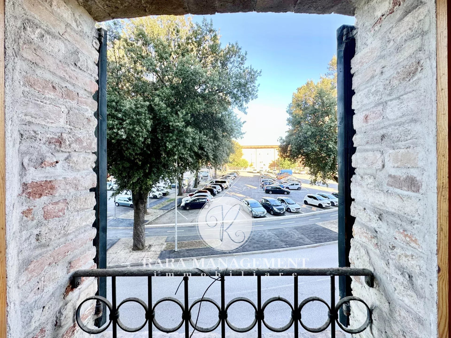 Vista dalla taverna