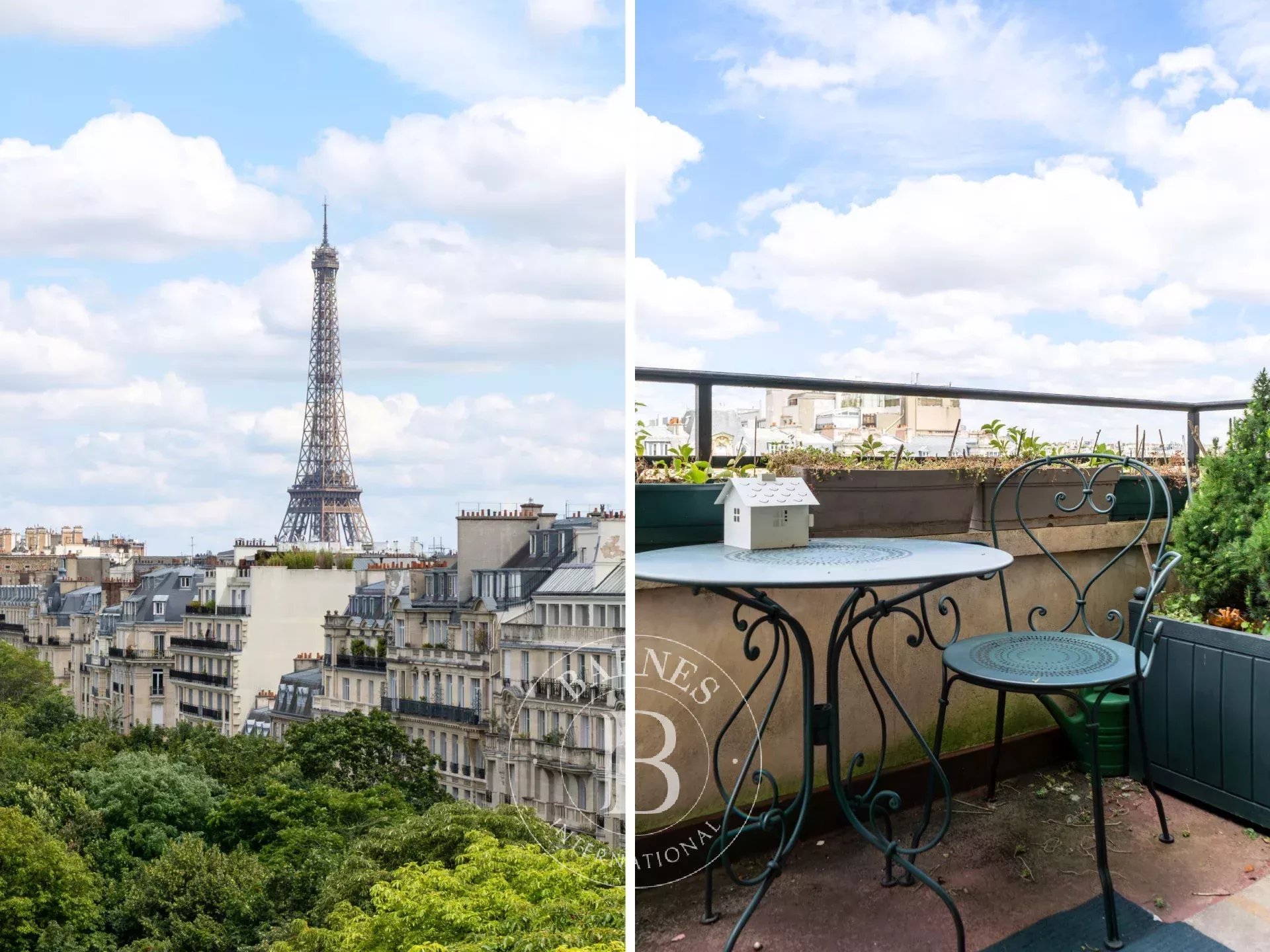 Paris 16 - Muette - Exceptional view - Family apartment to renovate - Balconies - picture 4