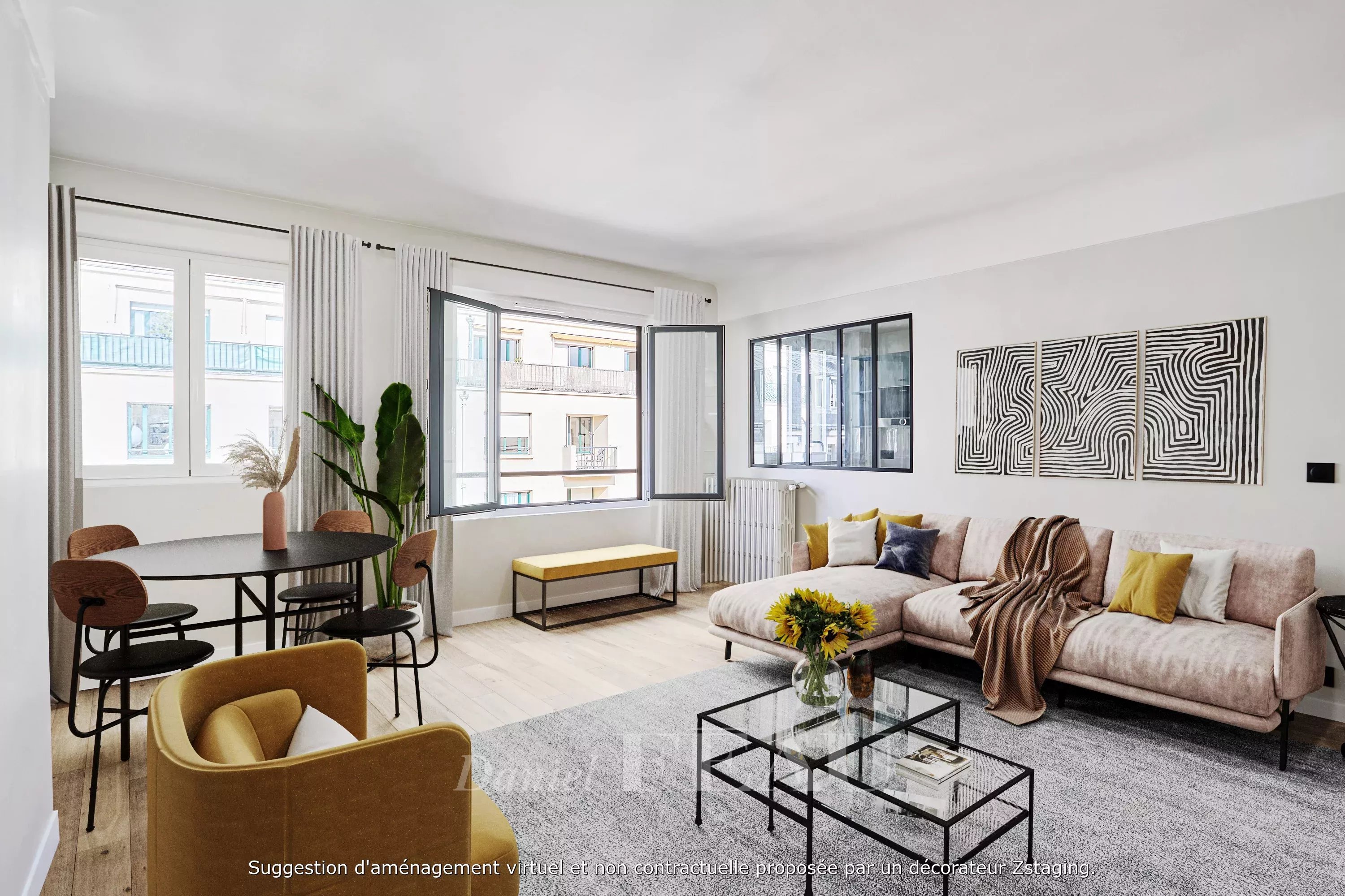Paris 7th District – A 2-bed apartment with balconies