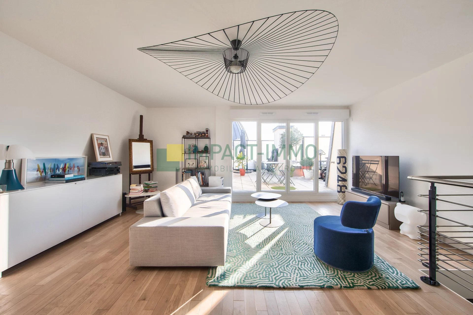RARE SUR LE SECTEUR : DERNIER ETAGE TERRASSE 4 CHAMBRES