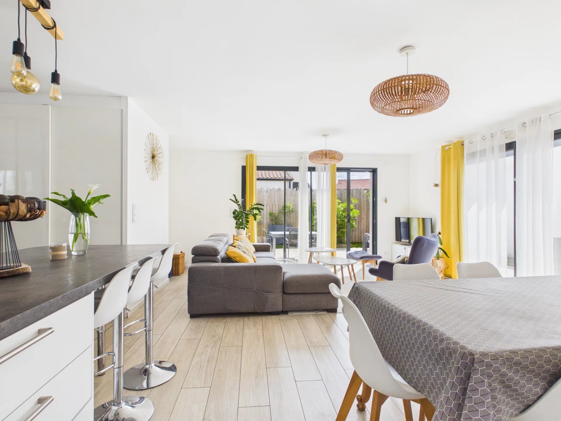 Maison de plain pied 109 m2, 4 chambres