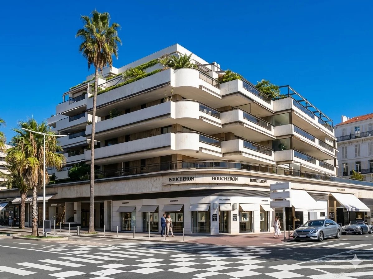 CANNES CROISETTE – APPARTEMENT D’EXCEPTION 5 CHAMBRES – VUE MER