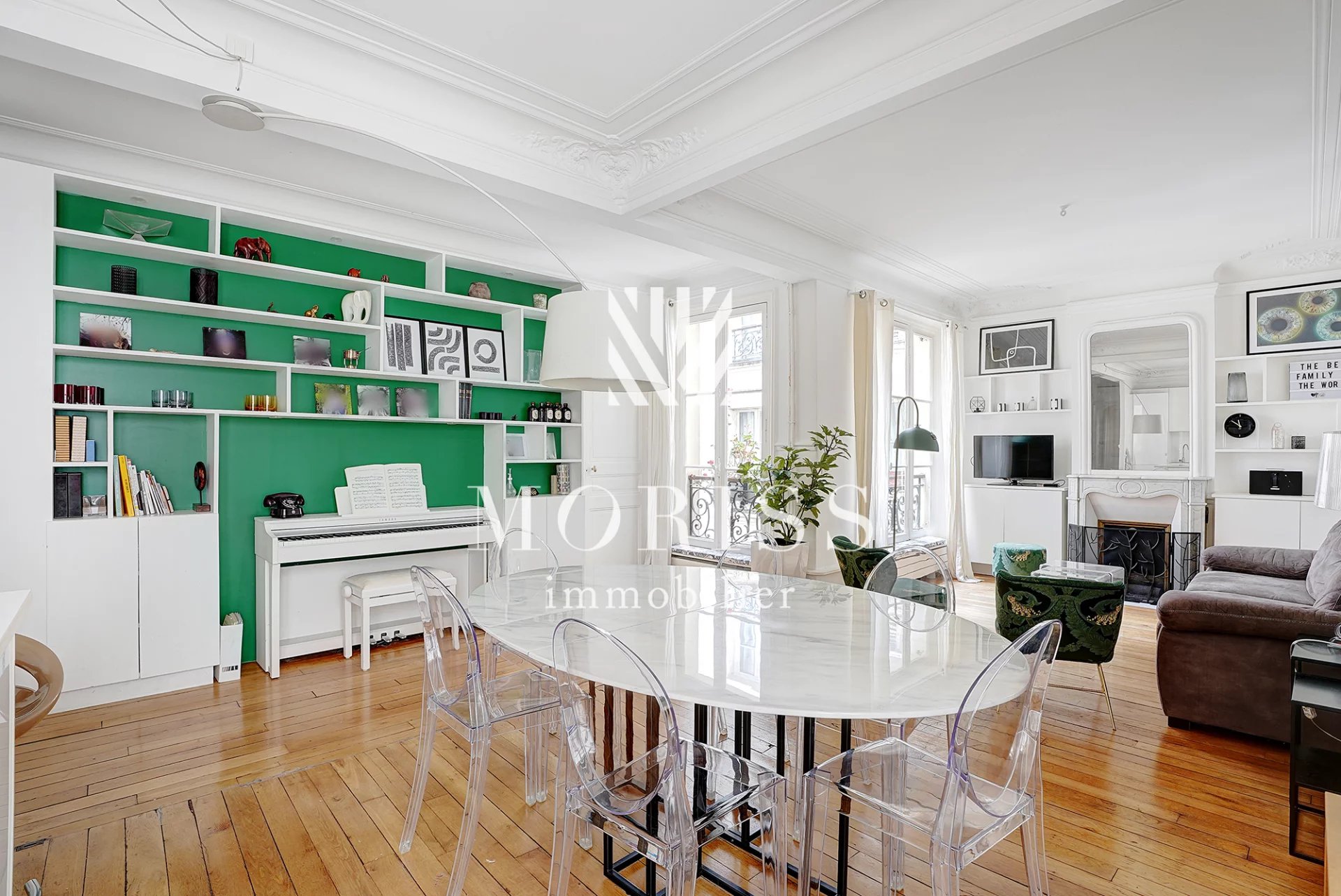 4 pièces – Courcelles / Parc Monceau – Sectorisation Carnot - Image Array