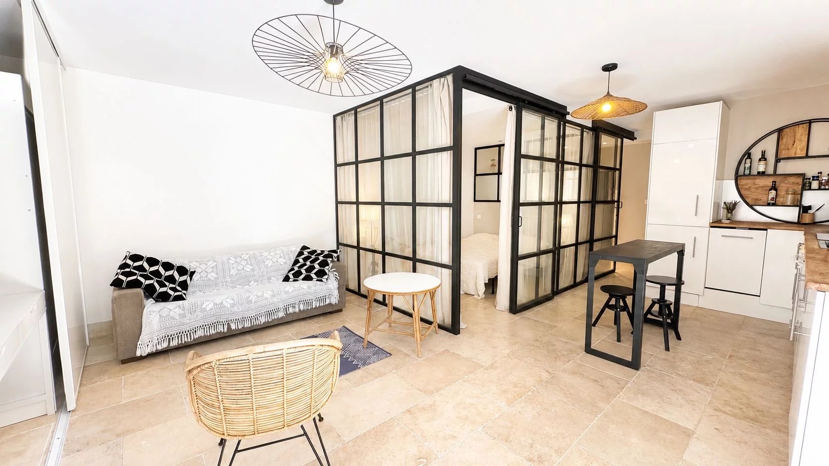 Appartement T2 + studio indépendant attenant - Le Tholonet