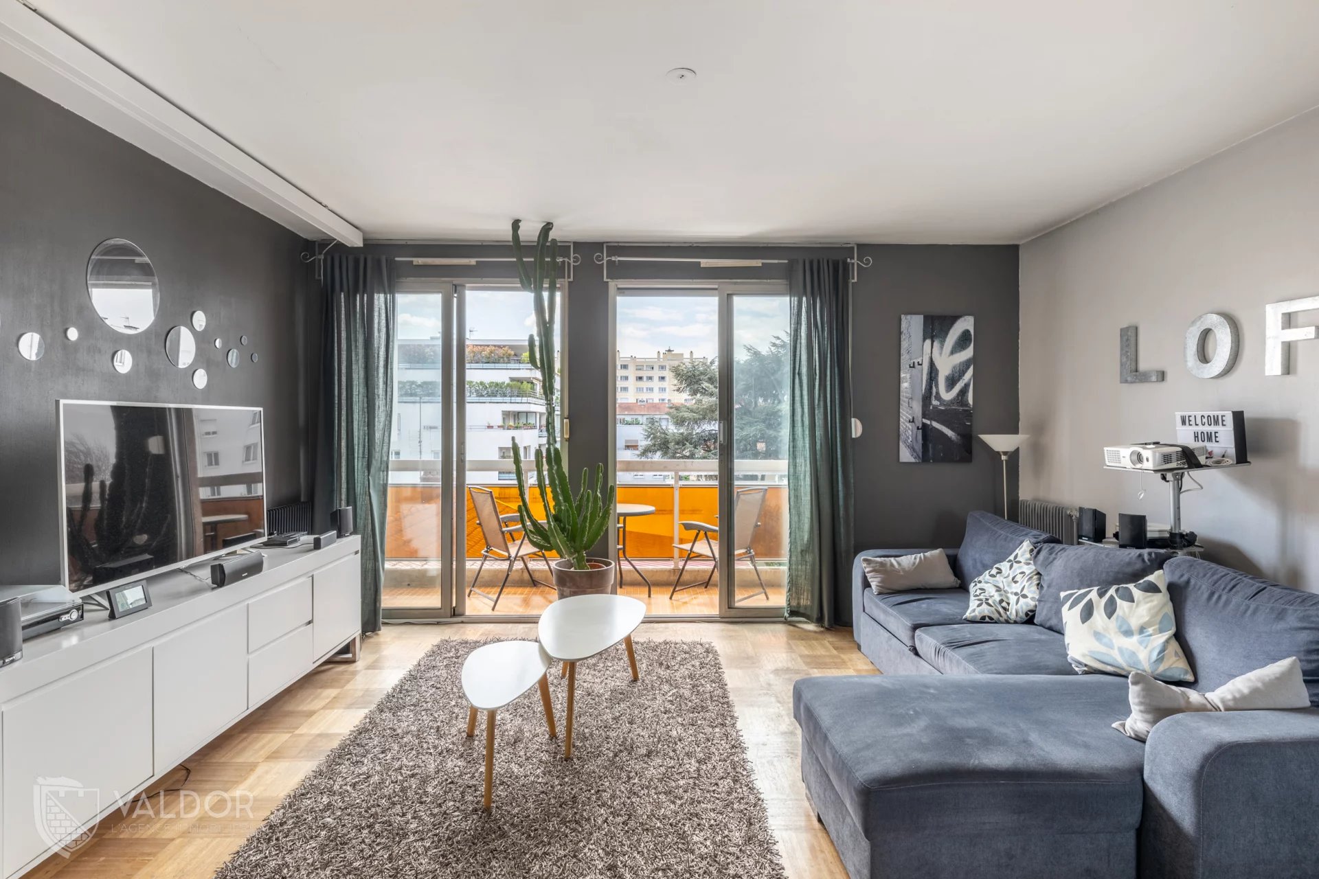 Appartement T4 de 103 m² avec Balcon, Garage et Cave