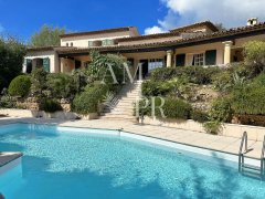 SUPER CANNES PROVENCAL VILLA WITH SEA VIEW — photo 1 of 7