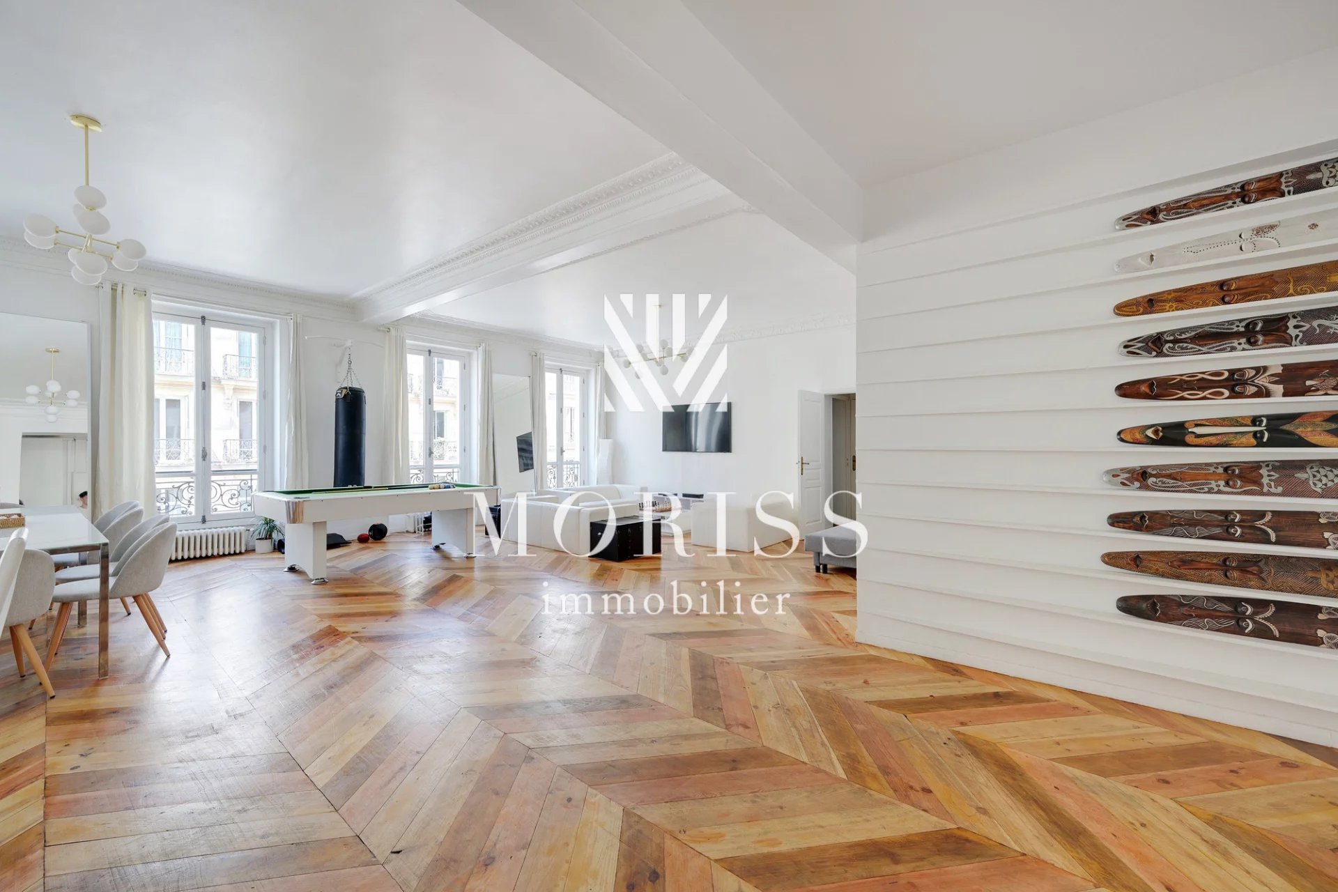 APPARTEMENT 5 PIECES- 75009 PARIS- QUARTIER TREVISE - Image Array