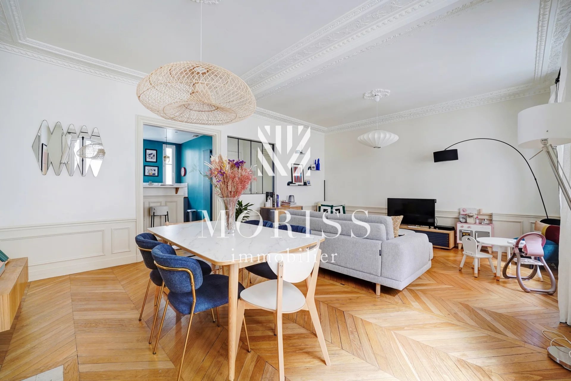 PARIS XVII – BATIGNOLLES - APPARTEMENT 5 PIÈCES - Image Array