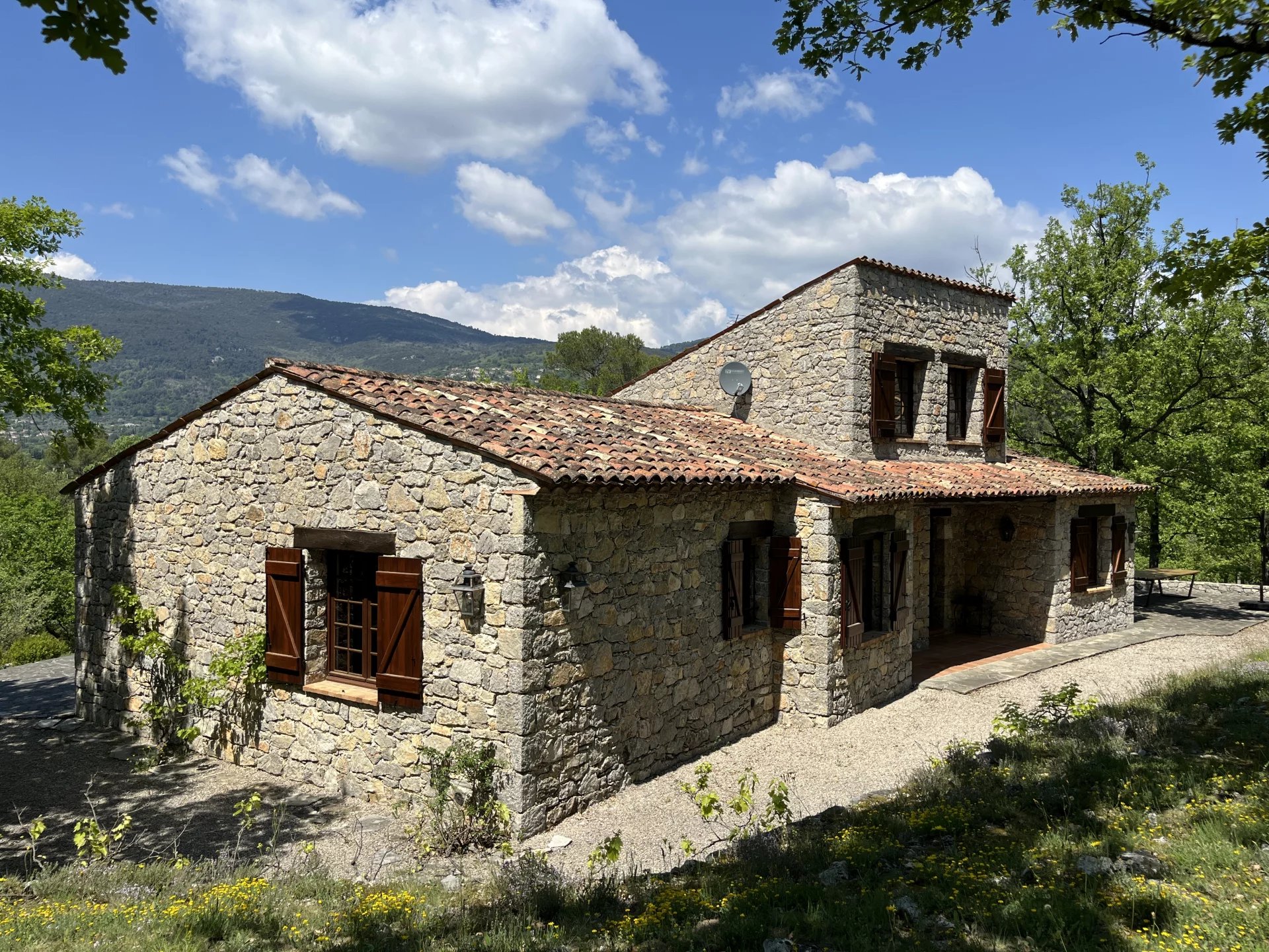 Charming stone vila with view - FAYENCE