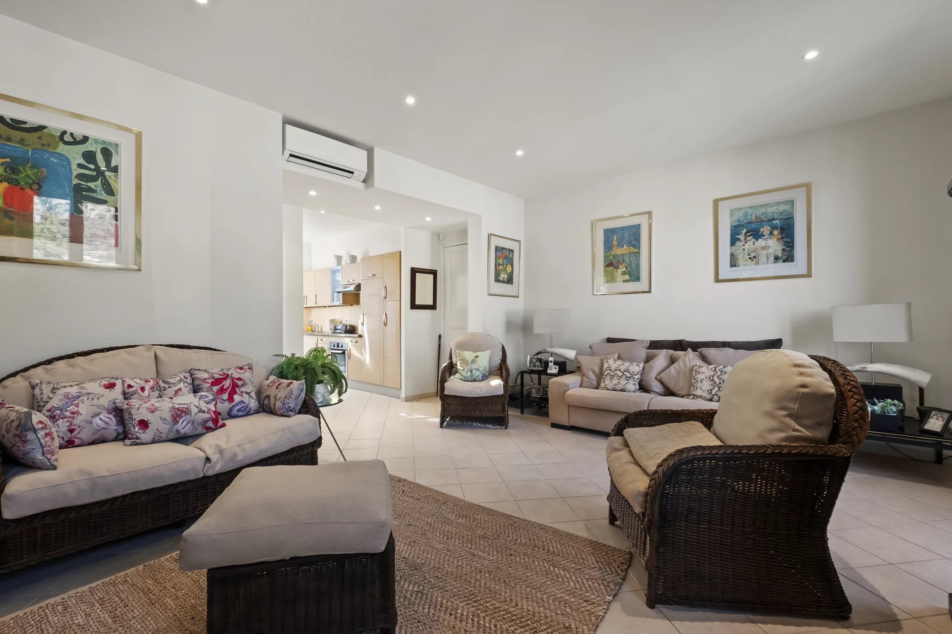 Tasteful 1-bedroom apartment in the port of Beaulieu-sur-Mer