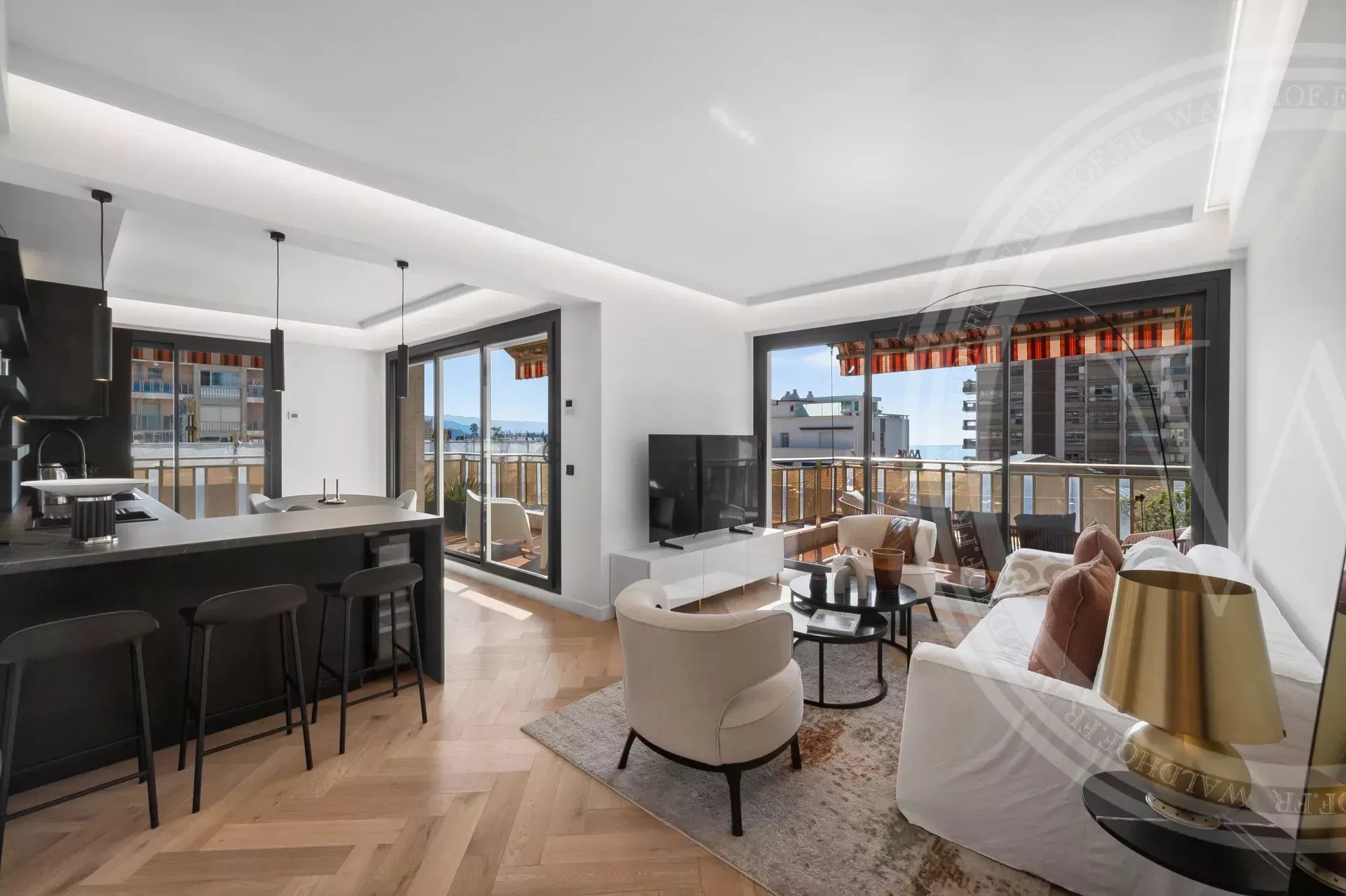 Appartement neuf de 2 chambres avec terrasse près de la place du Casino, Monte-Carlo