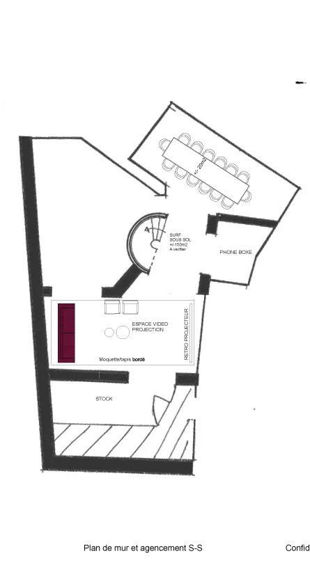 Bureau 300m2 GareS Nord /Quai Jemap