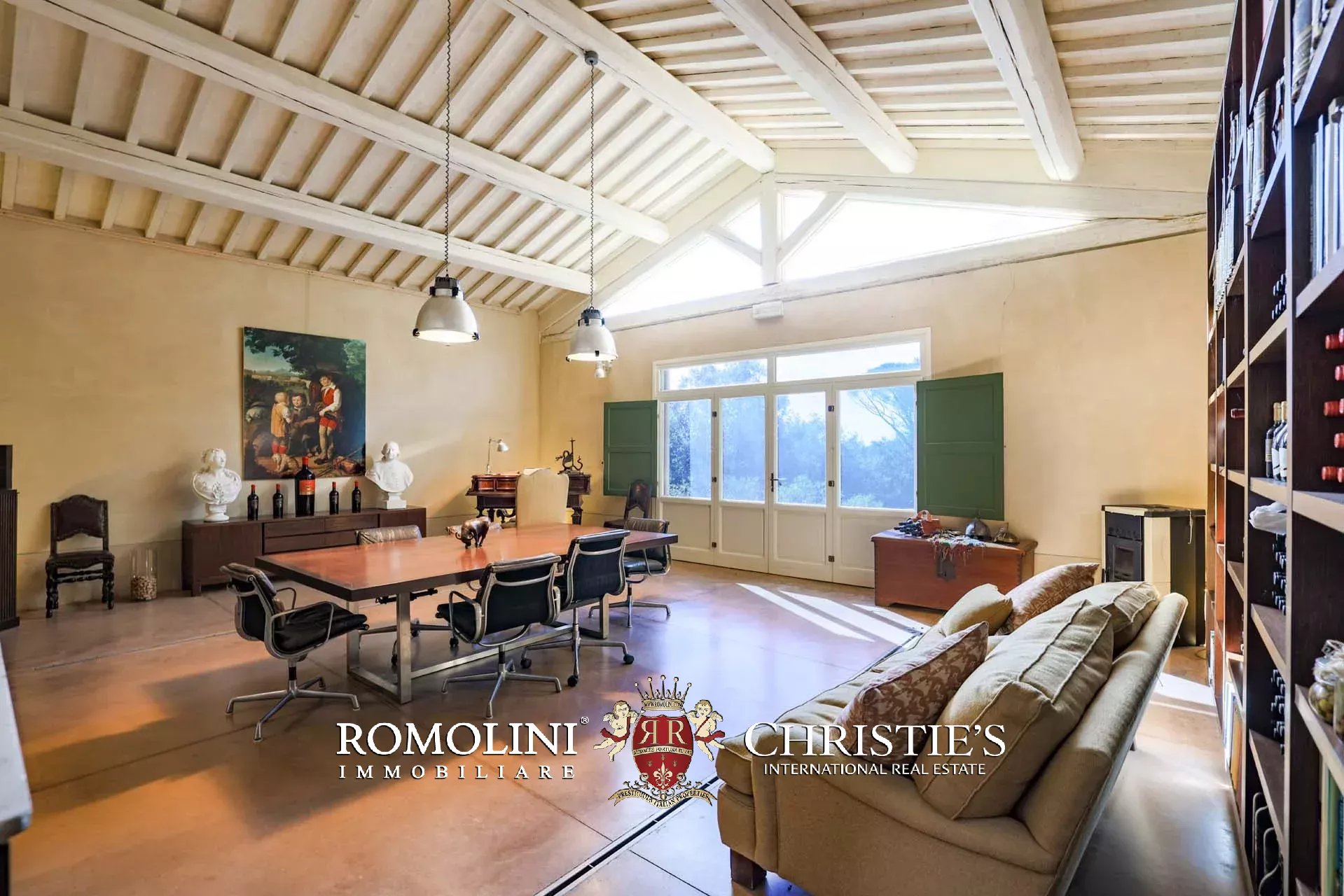 EQUESTRIAN SEA VIEW WINE ESTATE WITH VINEYARDS FOR SALE CLOSE TO BOLGHERI, TUSCANY