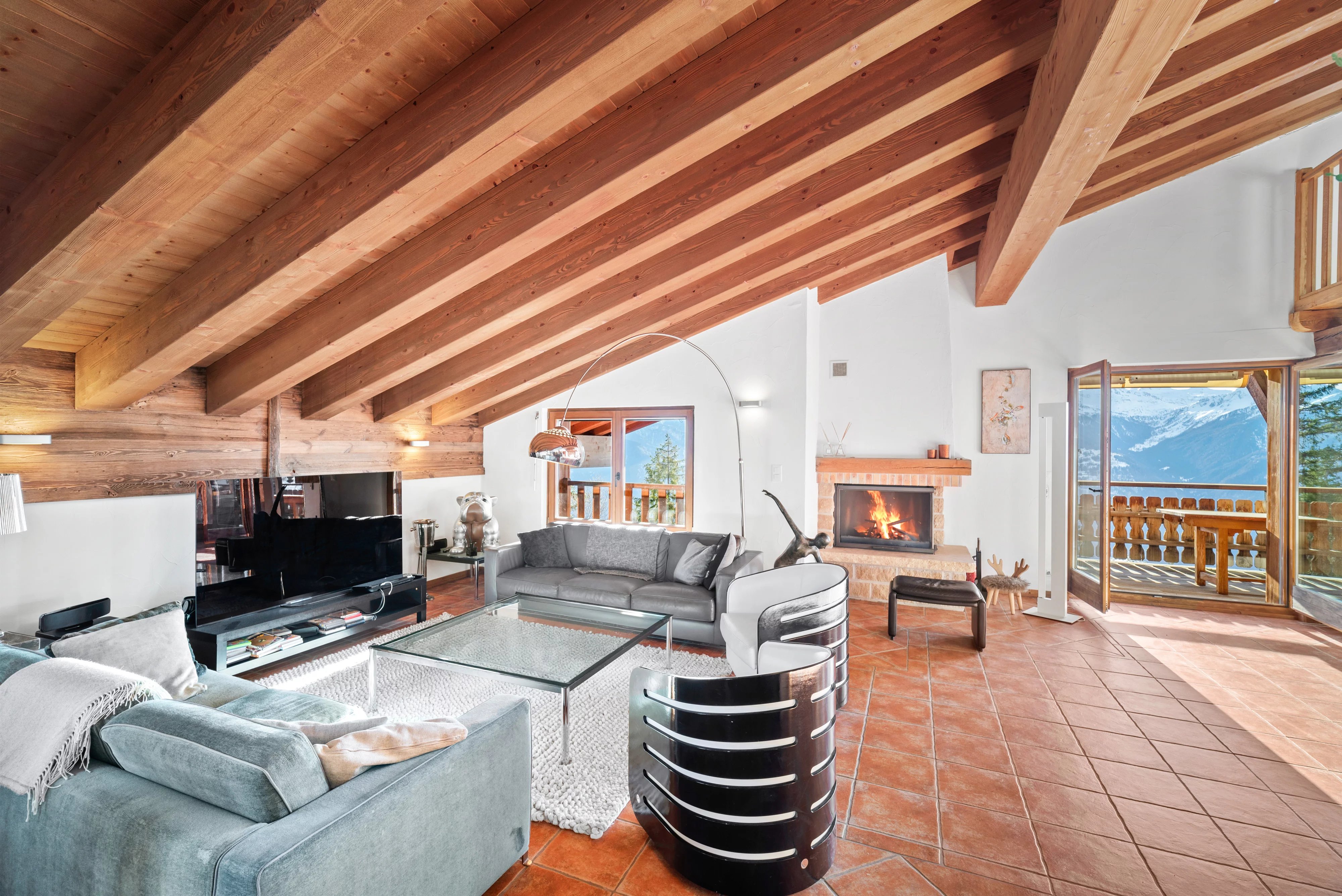 Exklusives Triplex in Crans-Montana