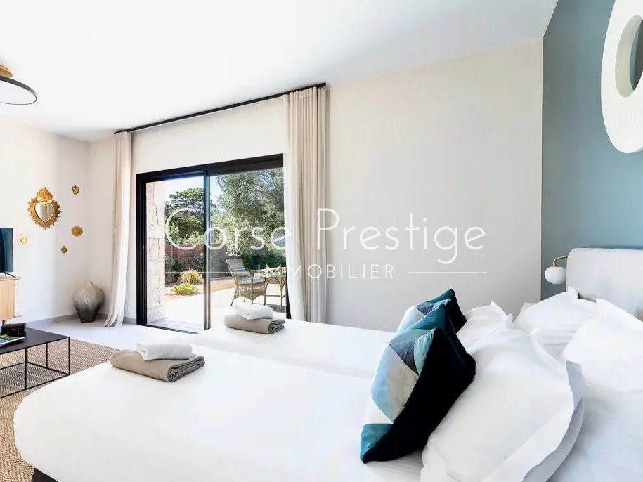 elegant stone villa with pool in pianottoli-caldarello – southern corsica image11