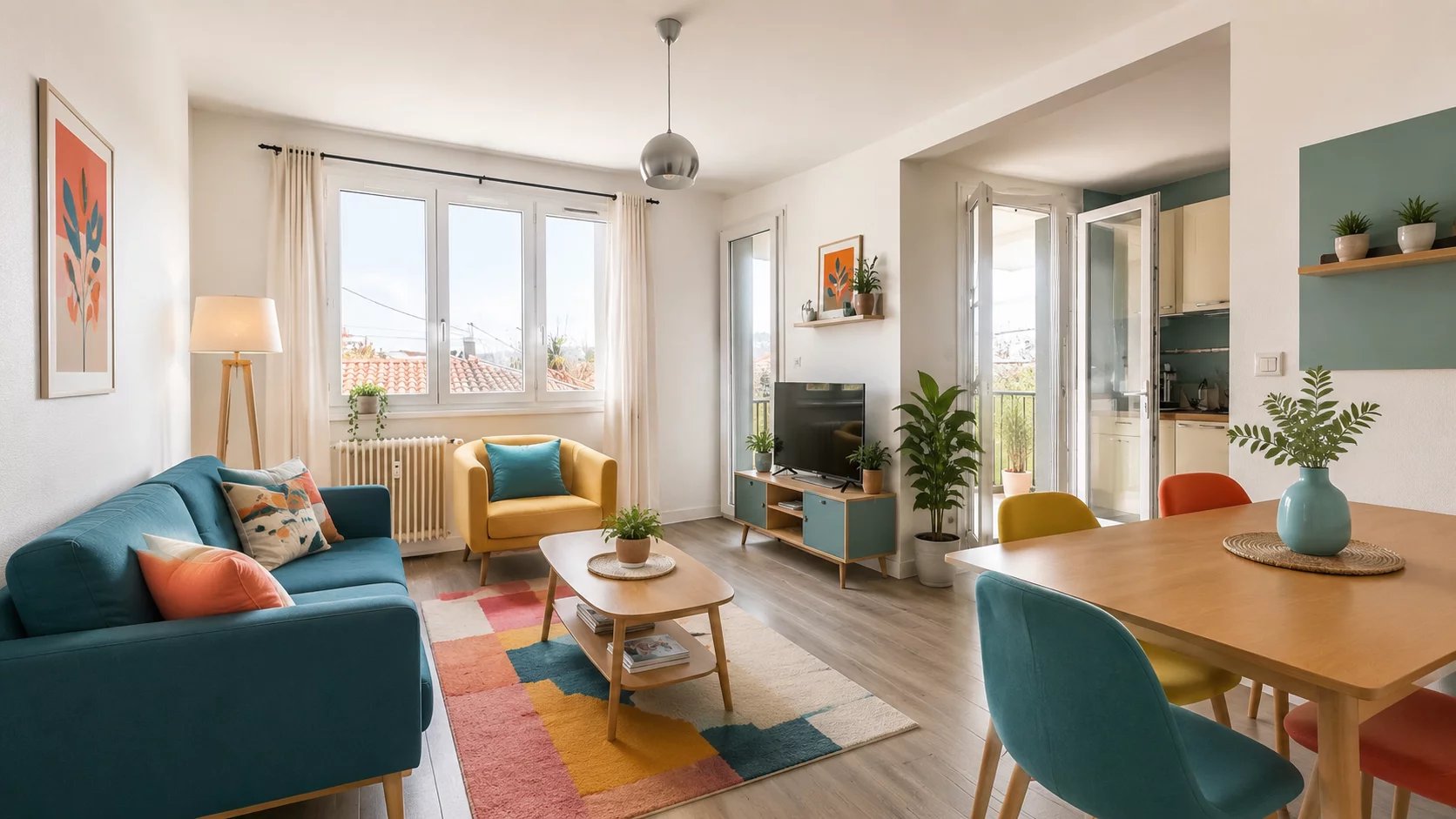 Appartement Traversant + Terrasse