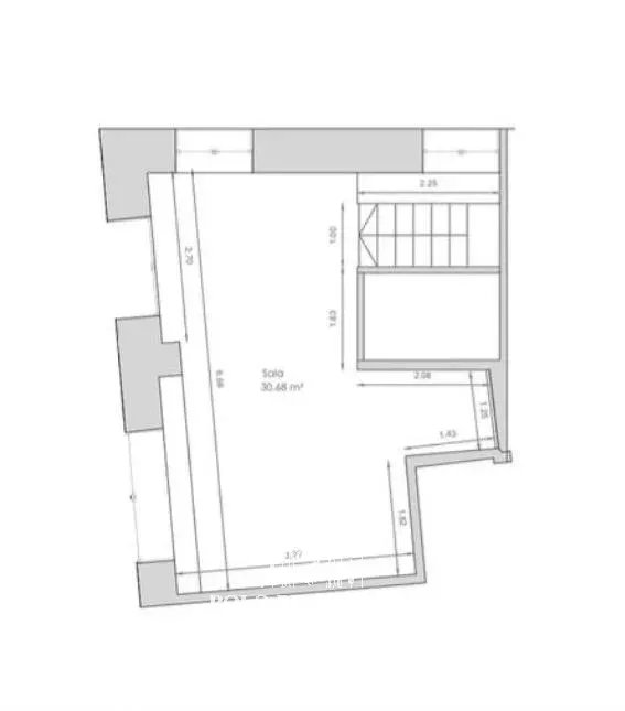Local commercial de 75 m² à Madrid avec 2 pièces