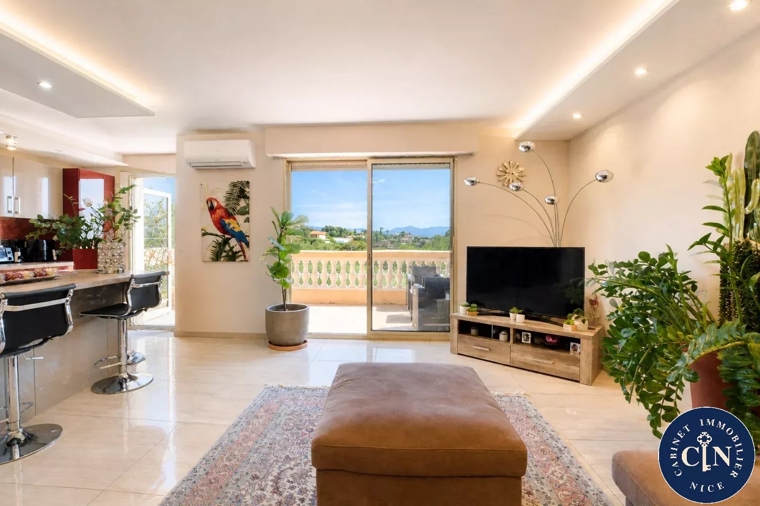 3 pièces 75 m² - STANDING Terrasse - Fabron — photo 3