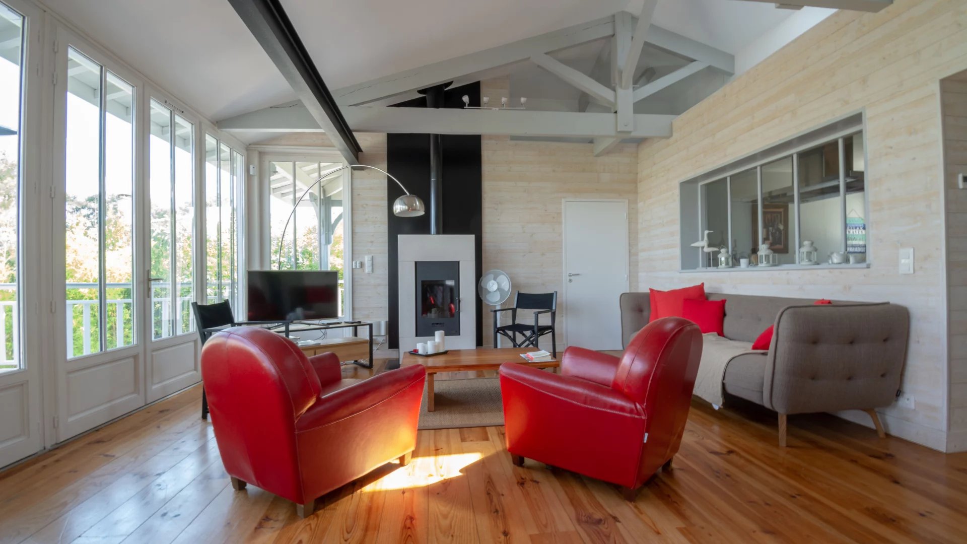 CAP FERRET, VILLA ATALAYA, VUE BASSIN ET PISCINE - picture 3