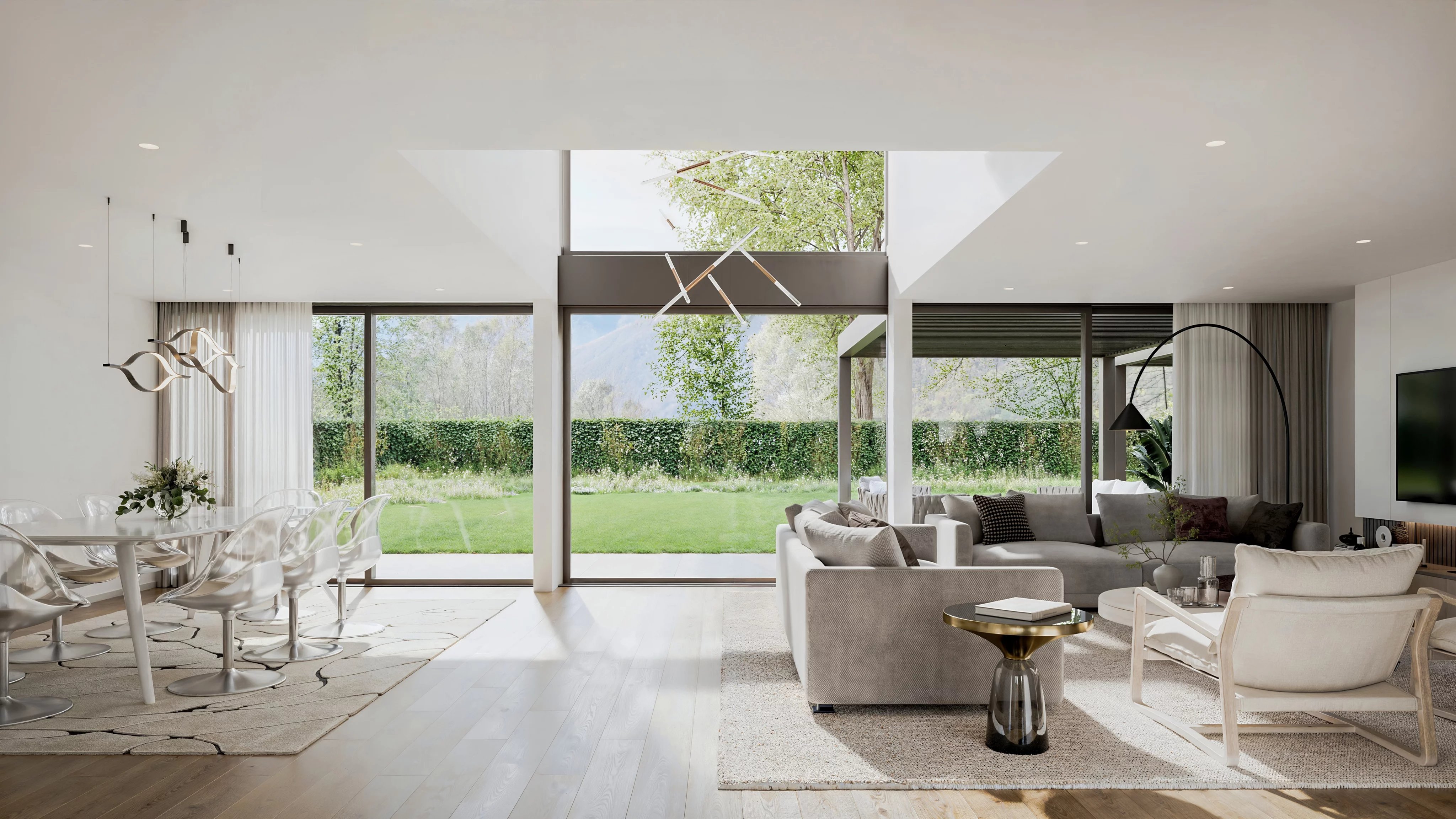 Exclusive Off-Plan development of four contemporary townhouses in Pinchat, Carouge