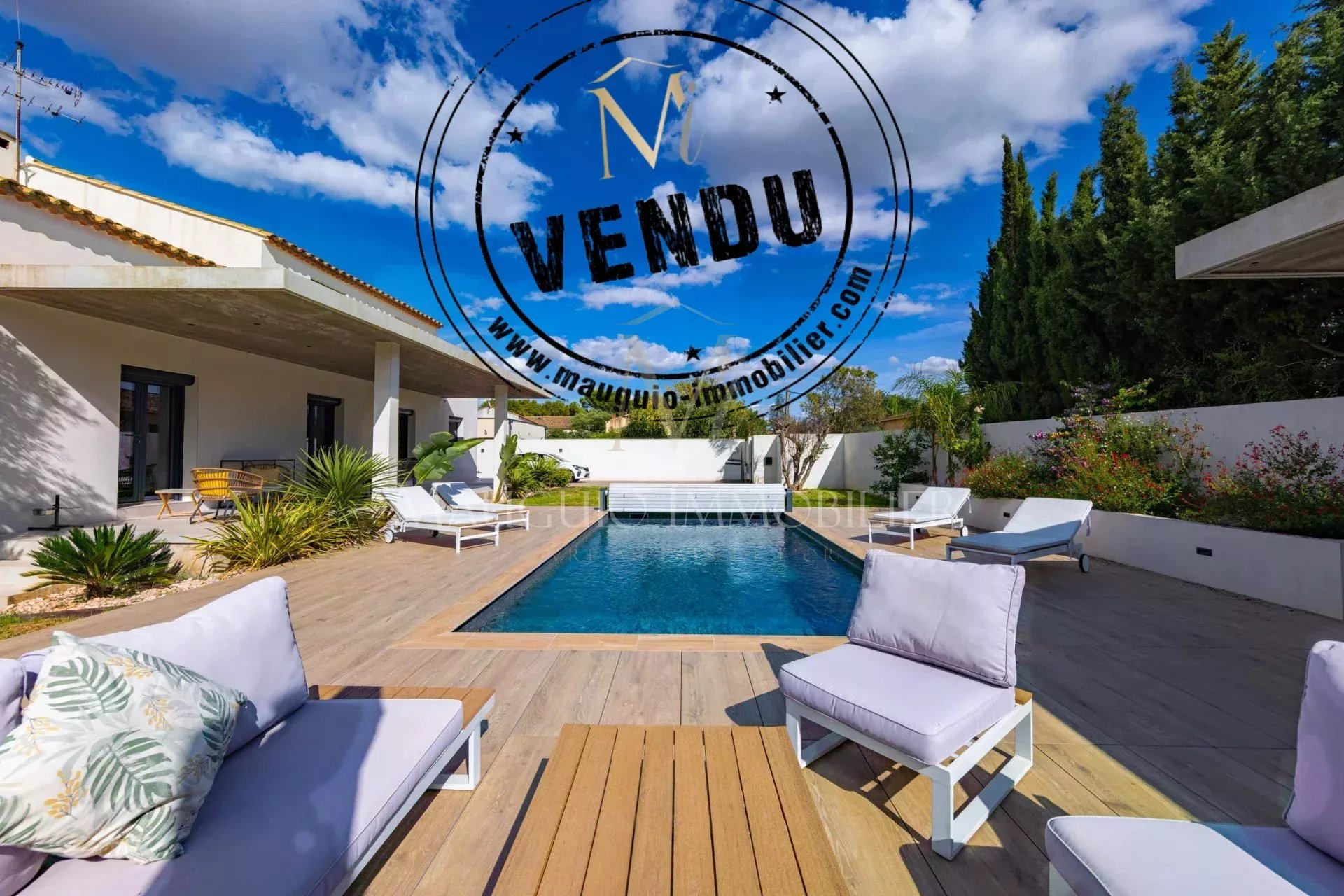 Maison F6 - piscine